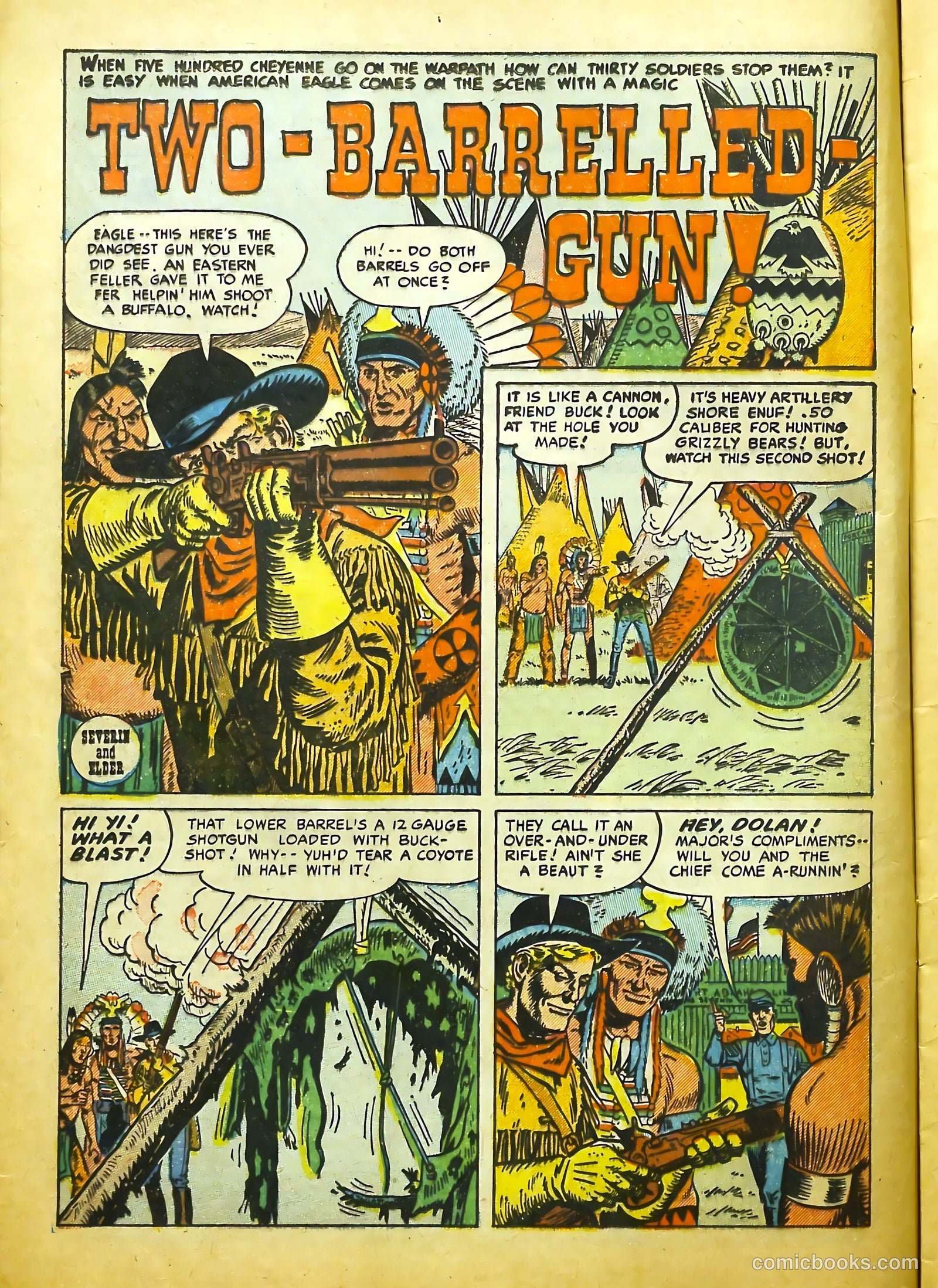 Prize Comics Western #99 (1950) — page 13 of 37