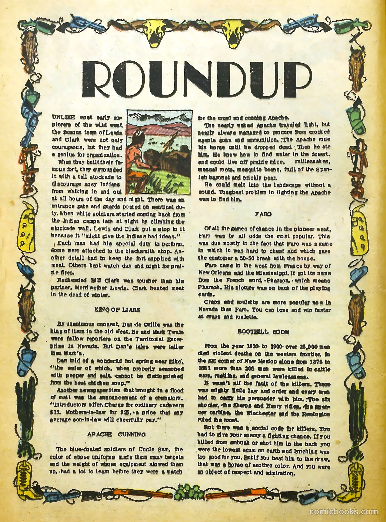 Prize Comics Western #99 (1950) — page 17 of 37