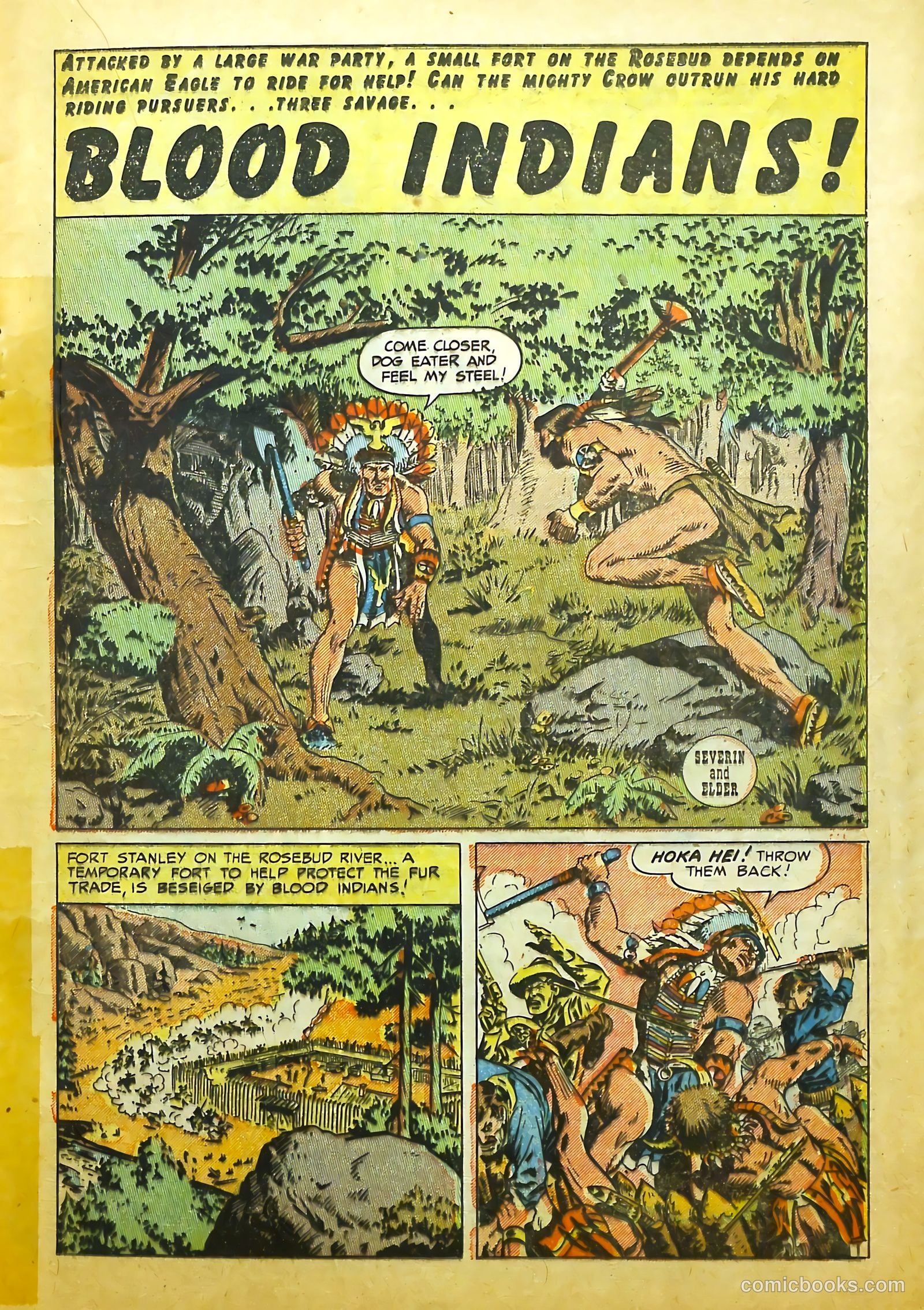 Prize Comics Western #99 (1950) — page 18 of 37