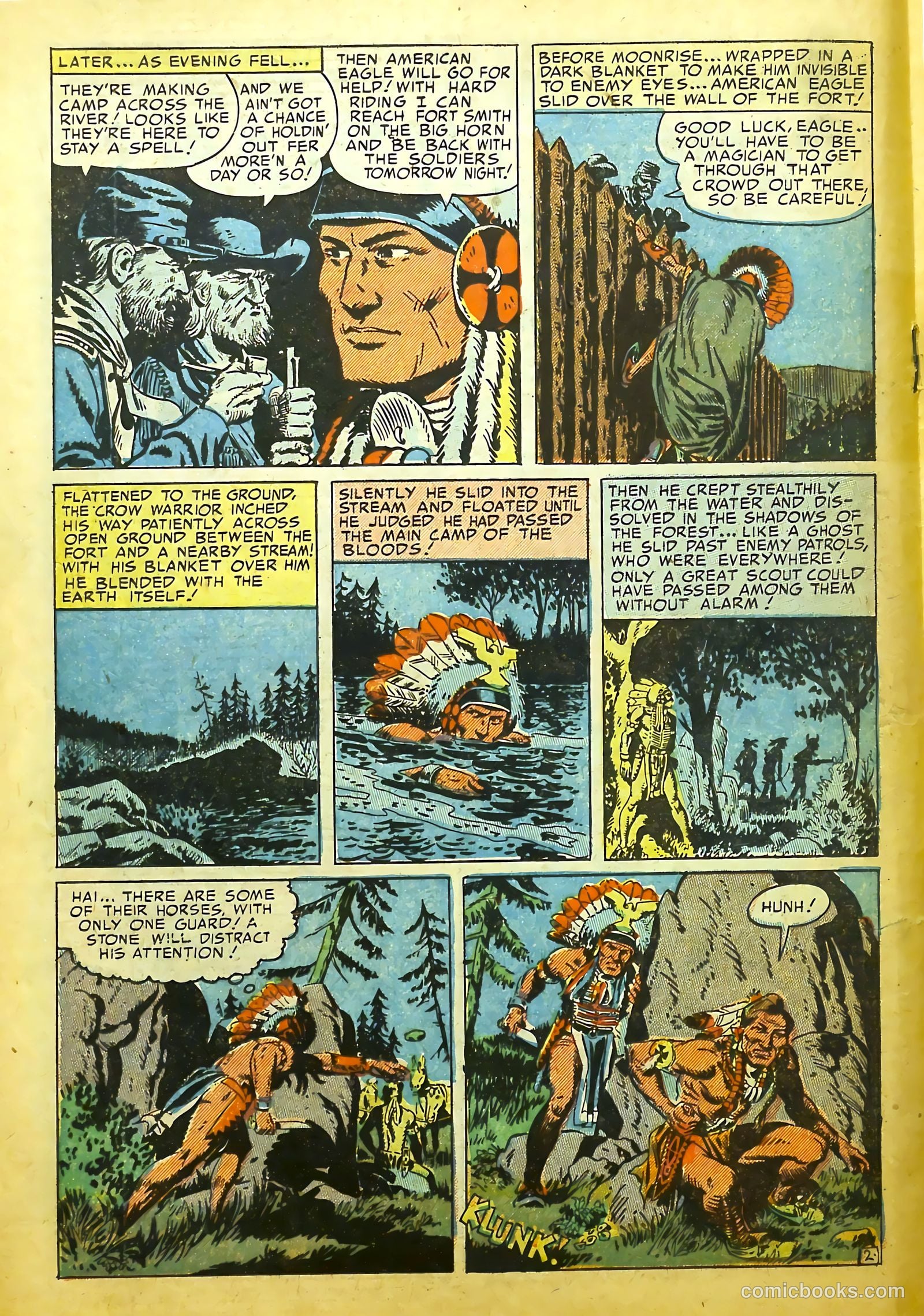 Prize Comics Western #99 (1950) — page 19 of 37
