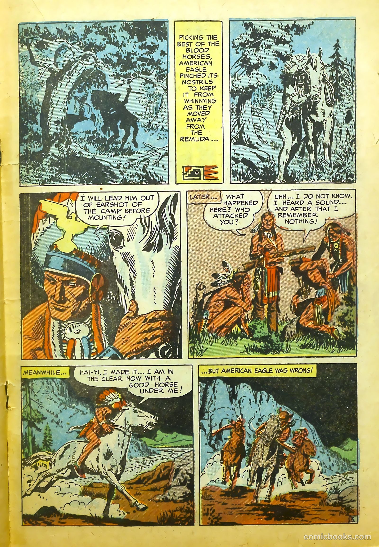 Prize Comics Western #99 (1950) — page 20 of 37
