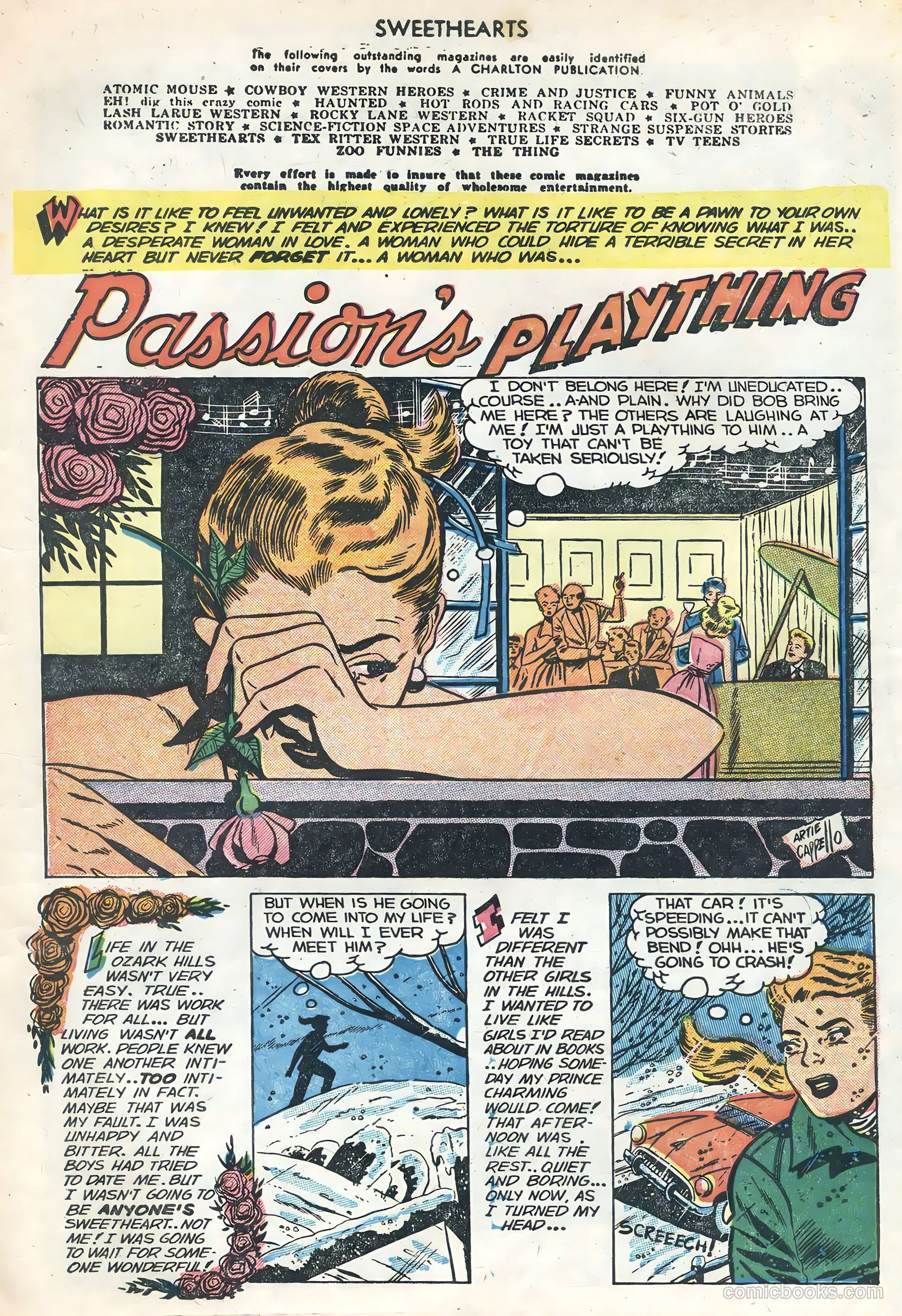Sweethearts #22 (1948) — page 3 of 36
