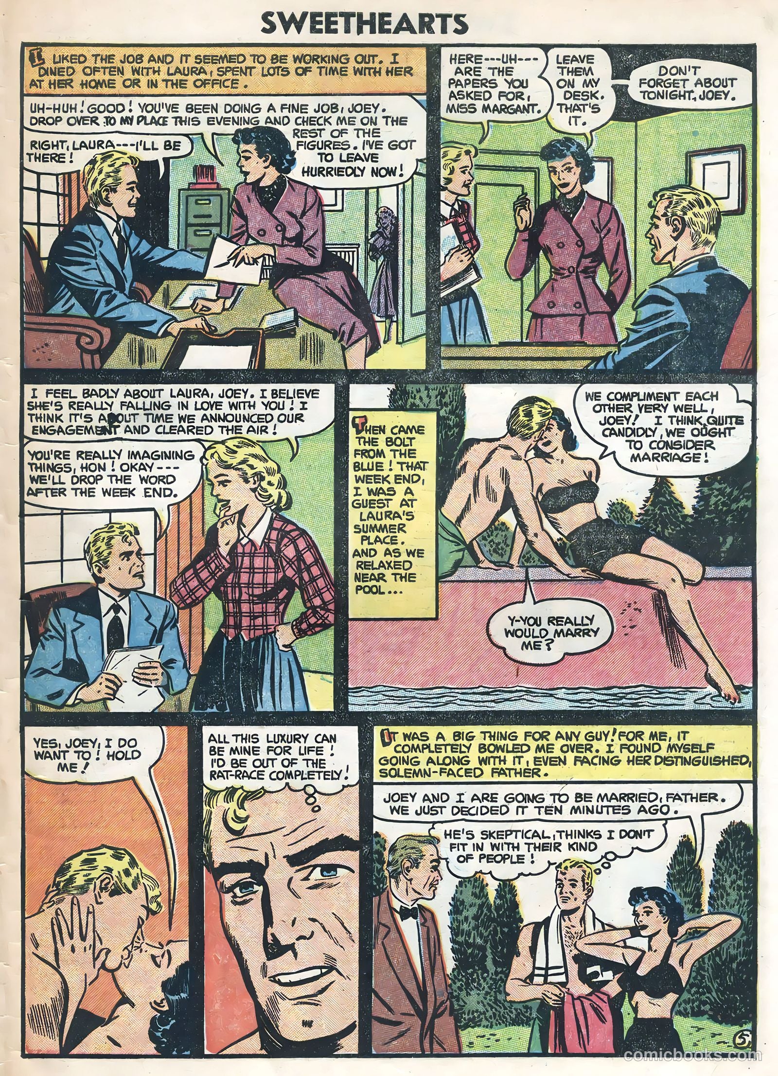 Sweethearts #22 (1948) — page 31 of 36