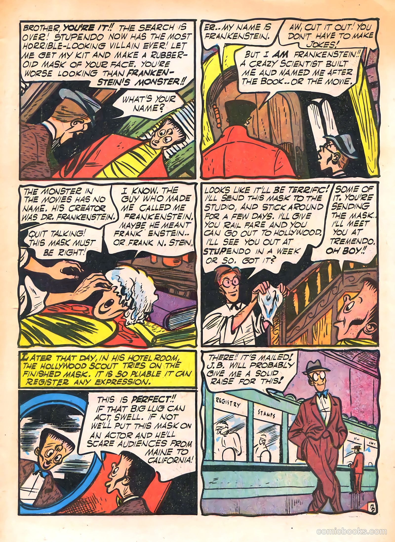 Frankenstein #15 (1945) — page 4 of 50