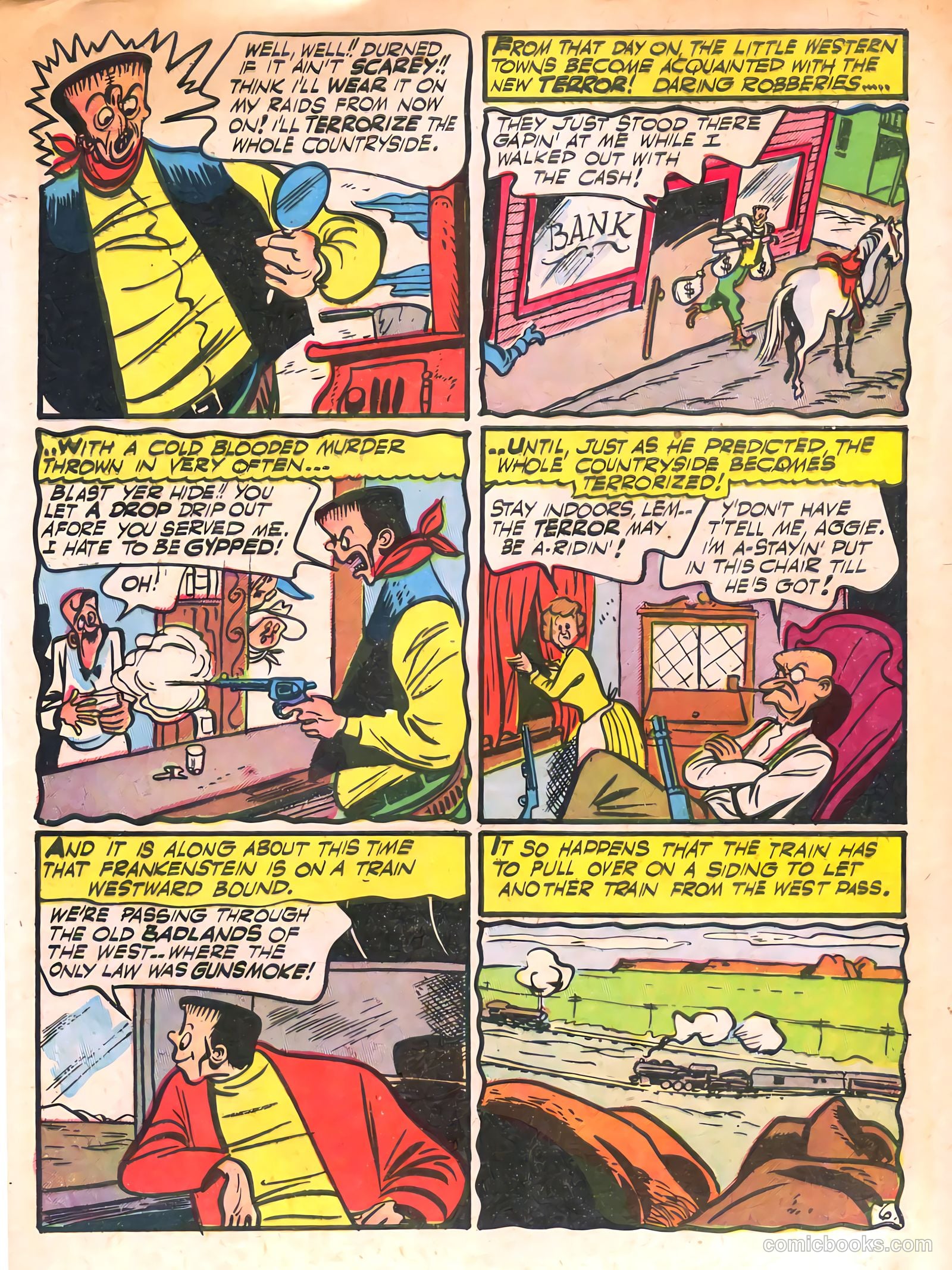 Frankenstein #15 (1945) — page 7 of 50