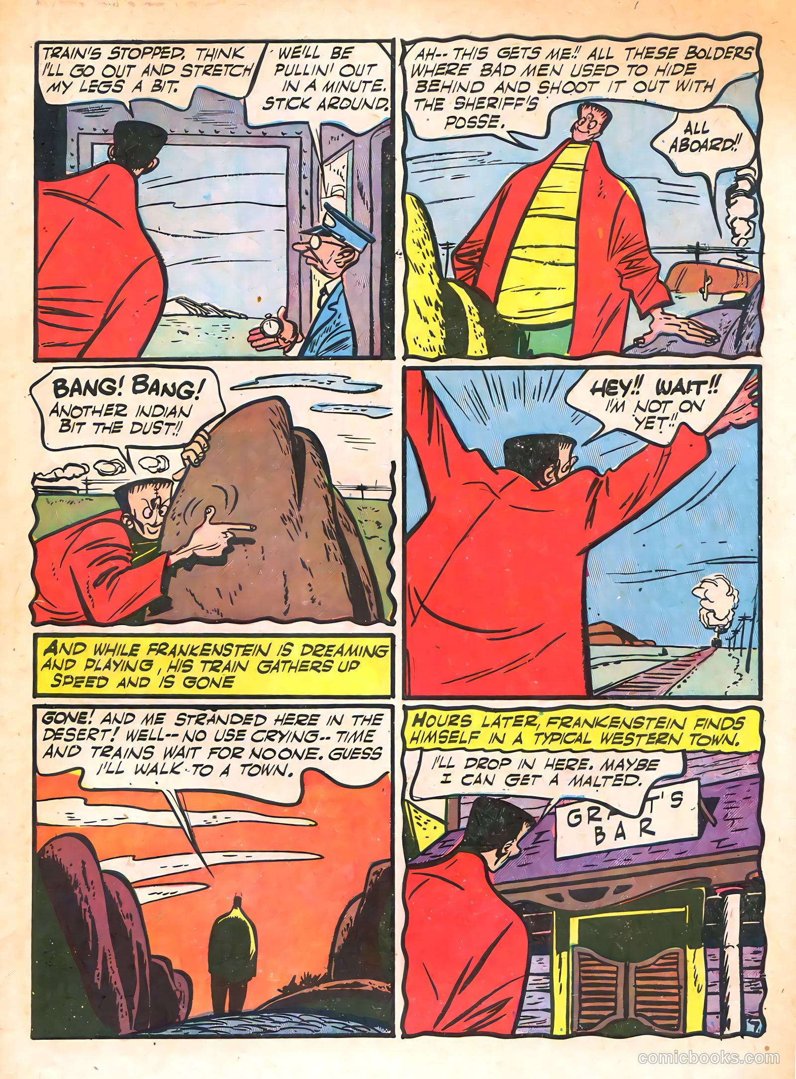Frankenstein #15 (1945) — page 8 of 50