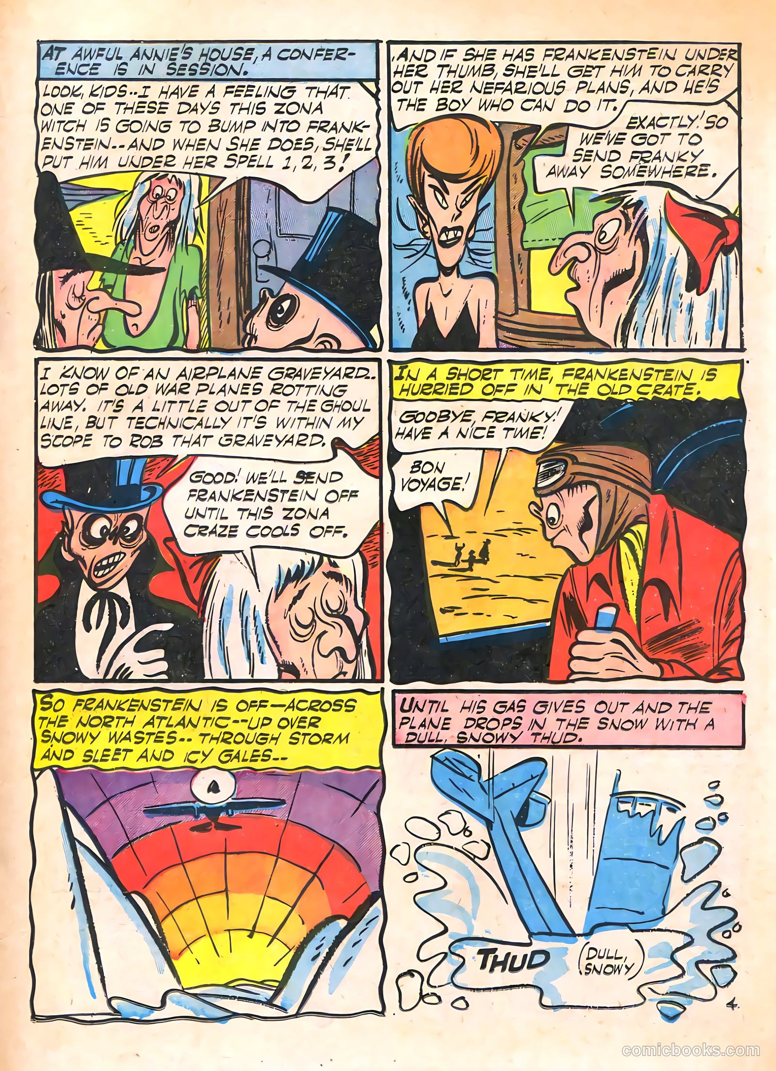 Frankenstein #15 (1945) — page 22 of 50