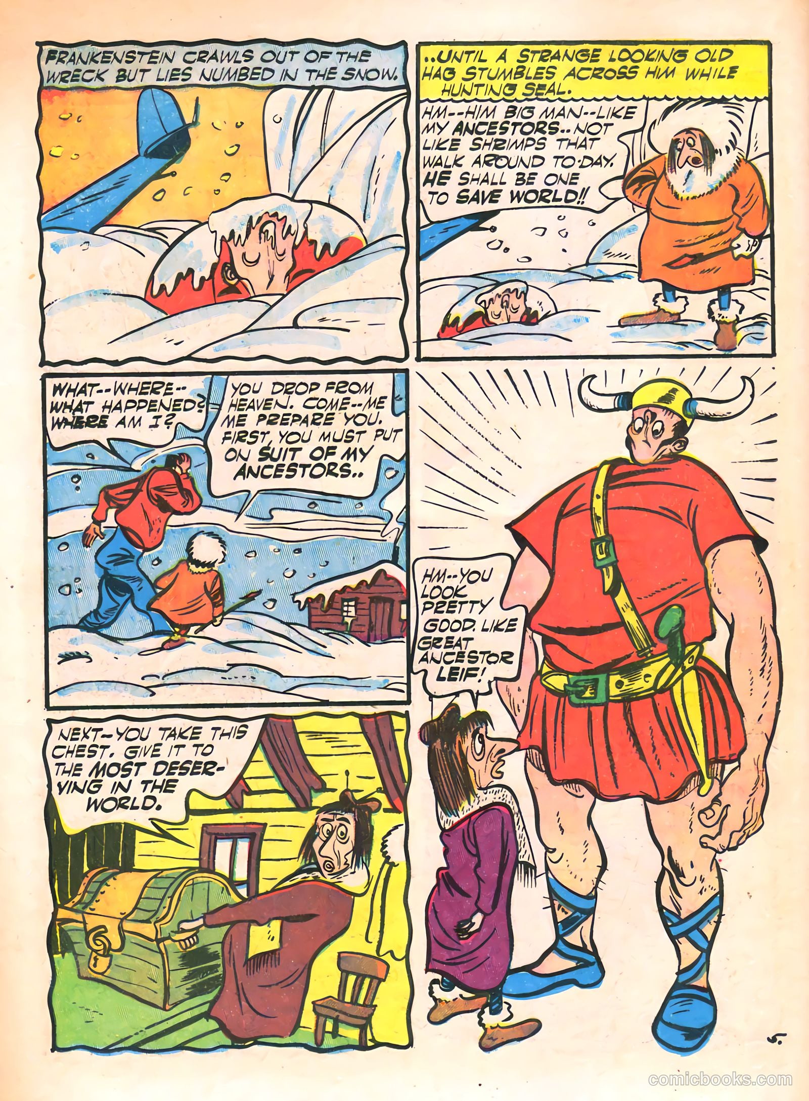 Frankenstein #15 (1945) — page 23 of 50