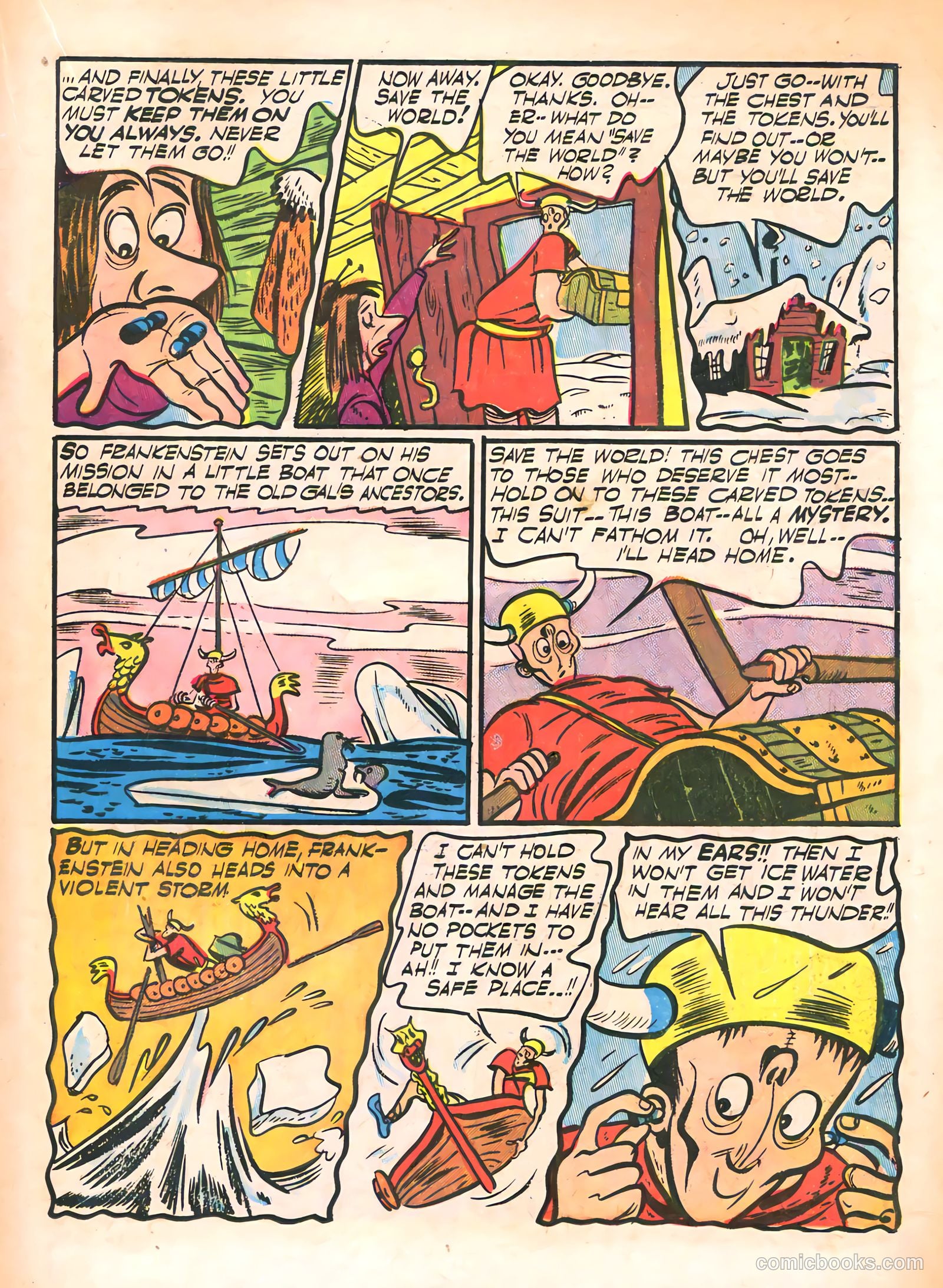 Frankenstein #15 (1945) — page 24 of 50