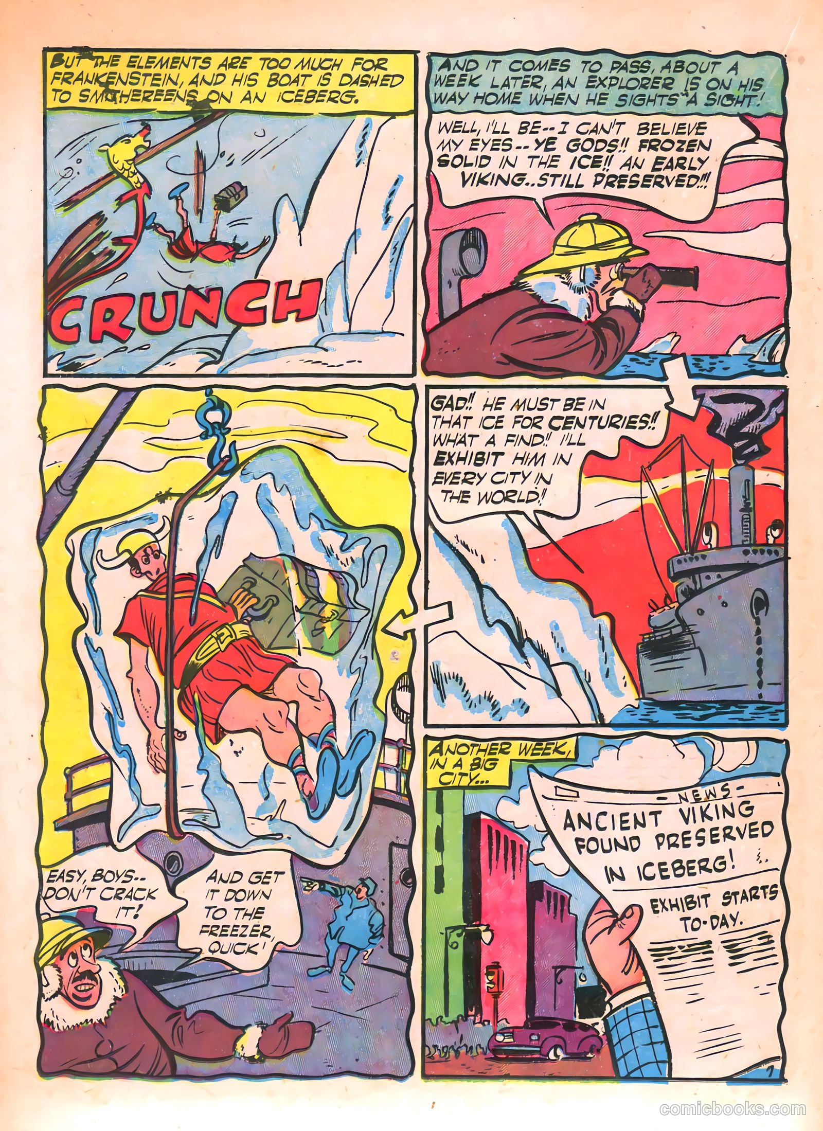 Frankenstein #15 (1945) — page 25 of 50