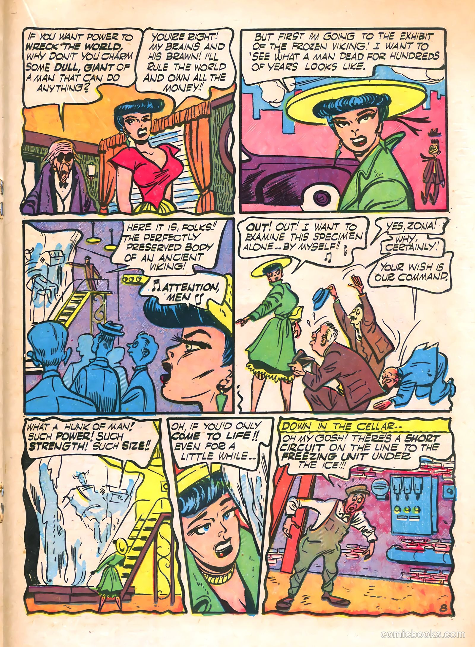 Frankenstein #15 (1945) — page 26 of 50
