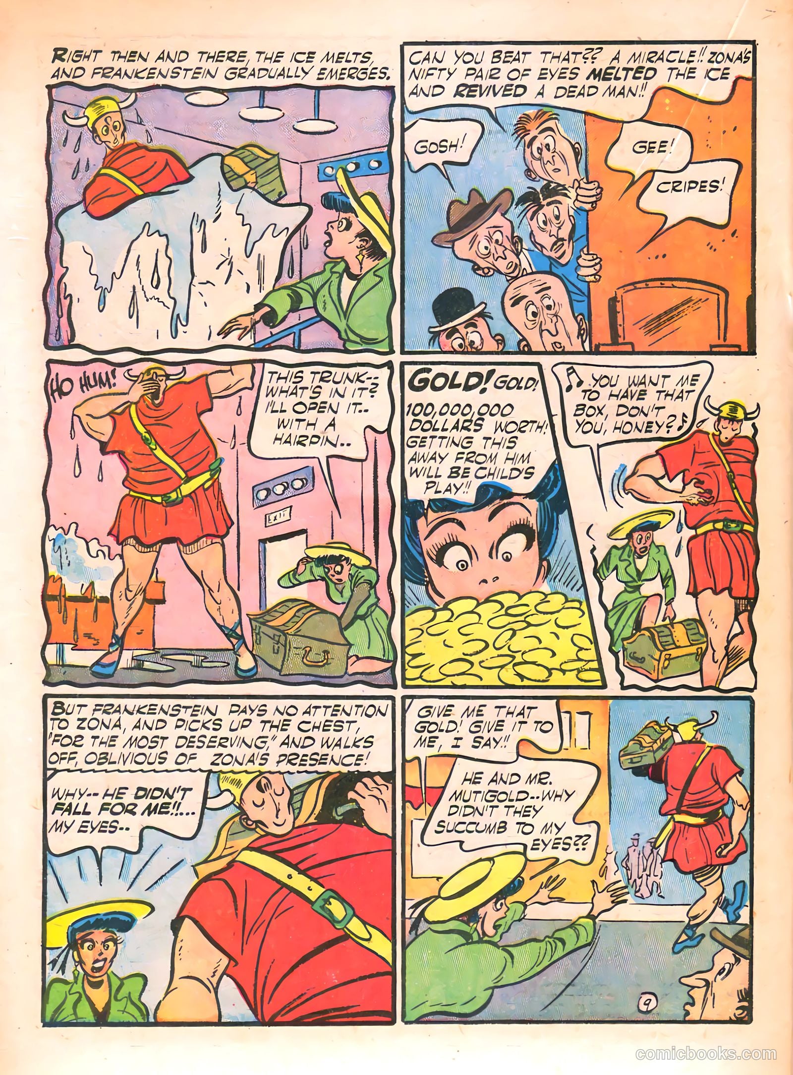 Frankenstein #15 (1945) — page 27 of 50