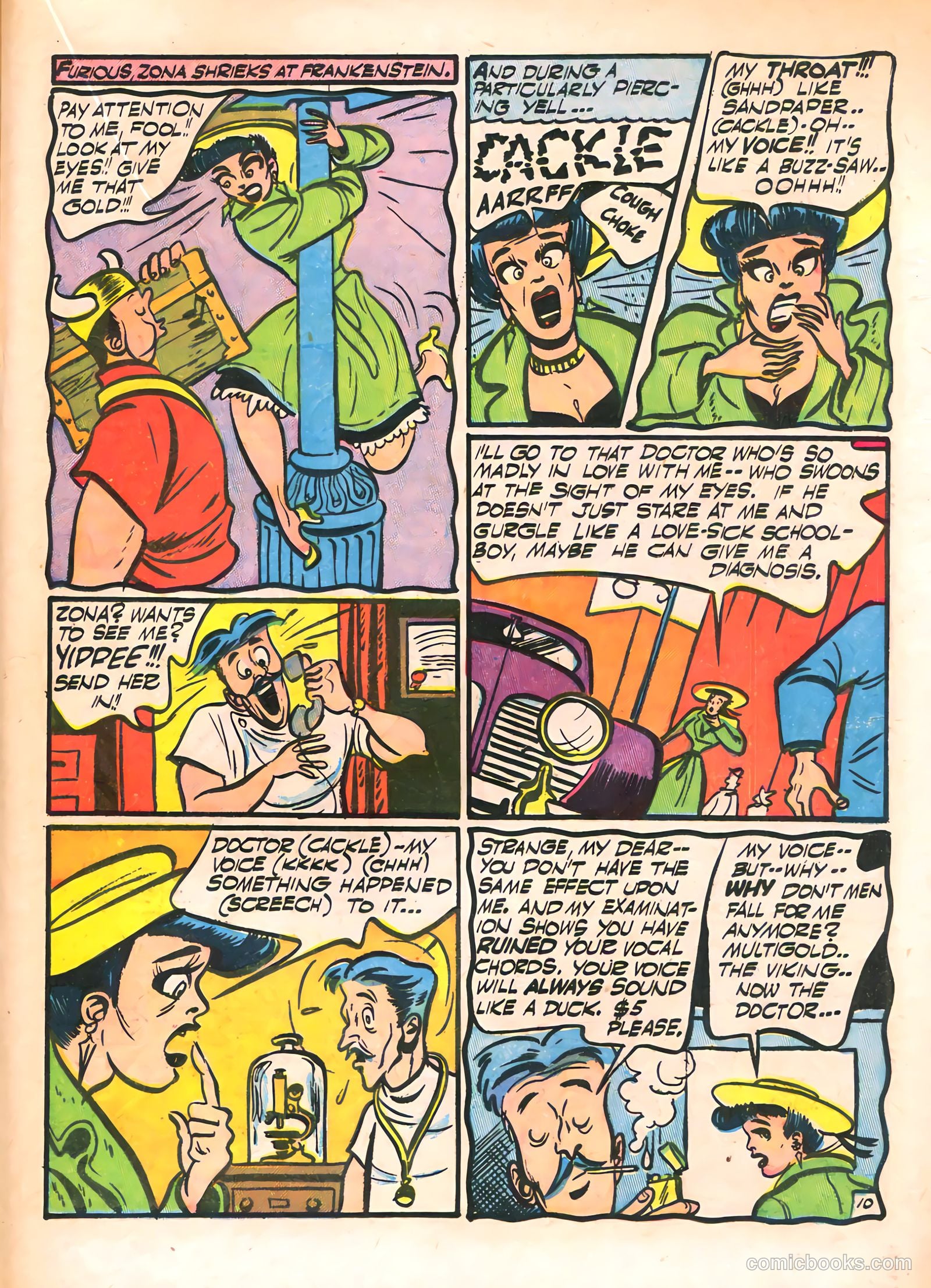 Frankenstein #15 (1945) — page 28 of 50