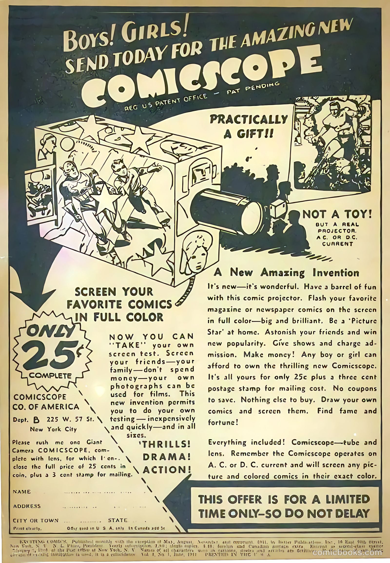 Exciting Comics #10 (1940) — page 2 of 68