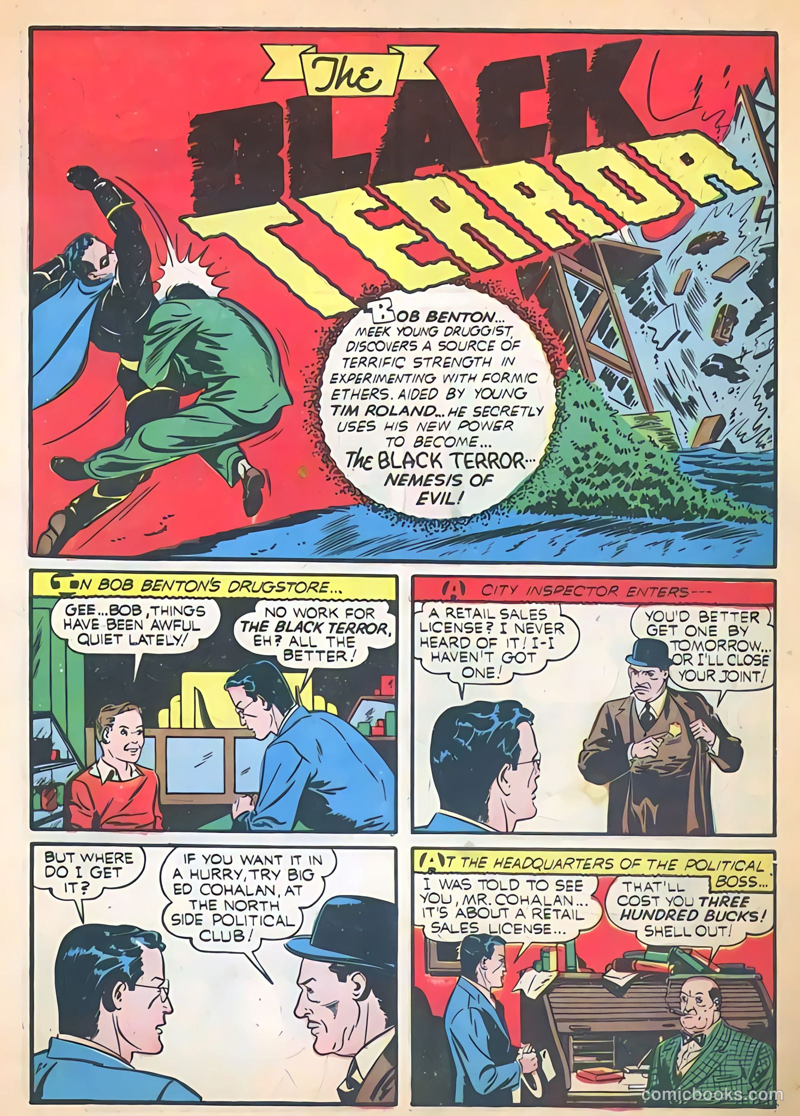 Exciting Comics #10 (1940) — page 3 of 68