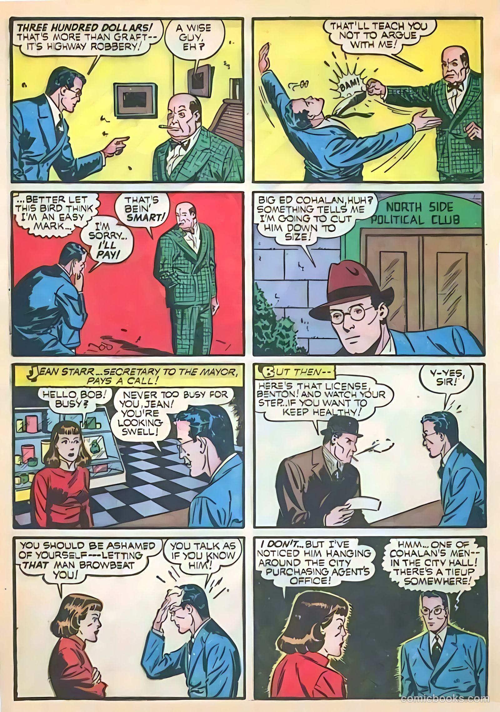 Exciting Comics #10 (1940) — page 4 of 68