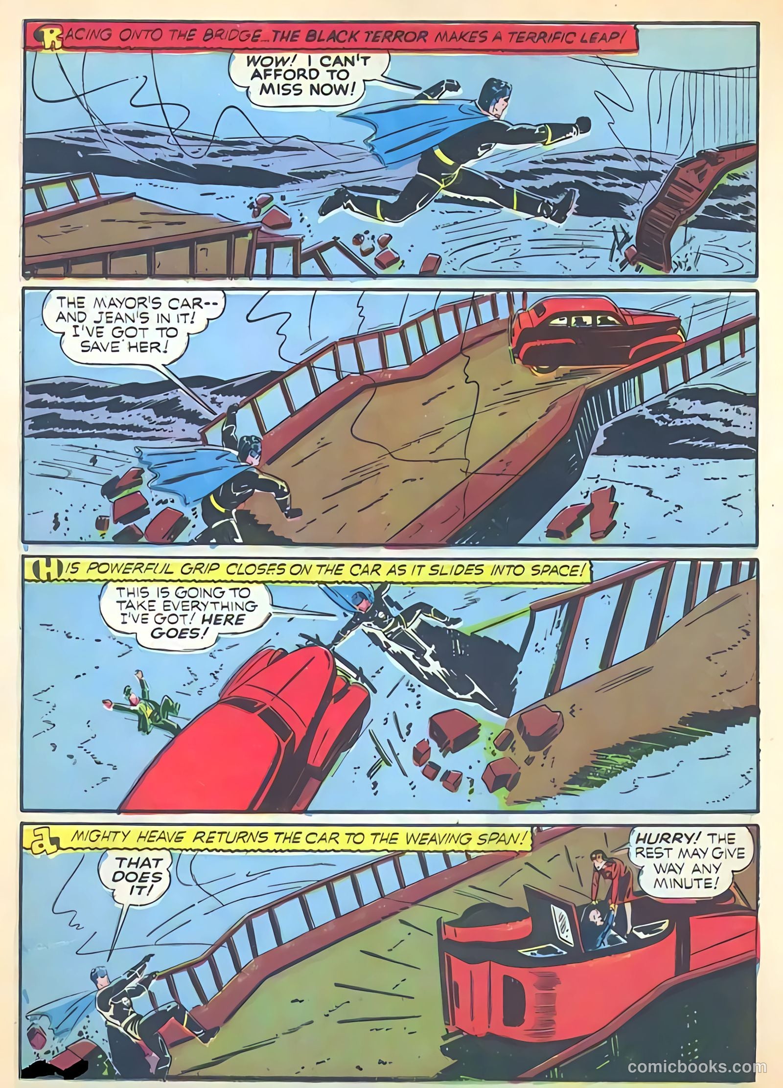 Exciting Comics #10 (1940) — page 16 of 68