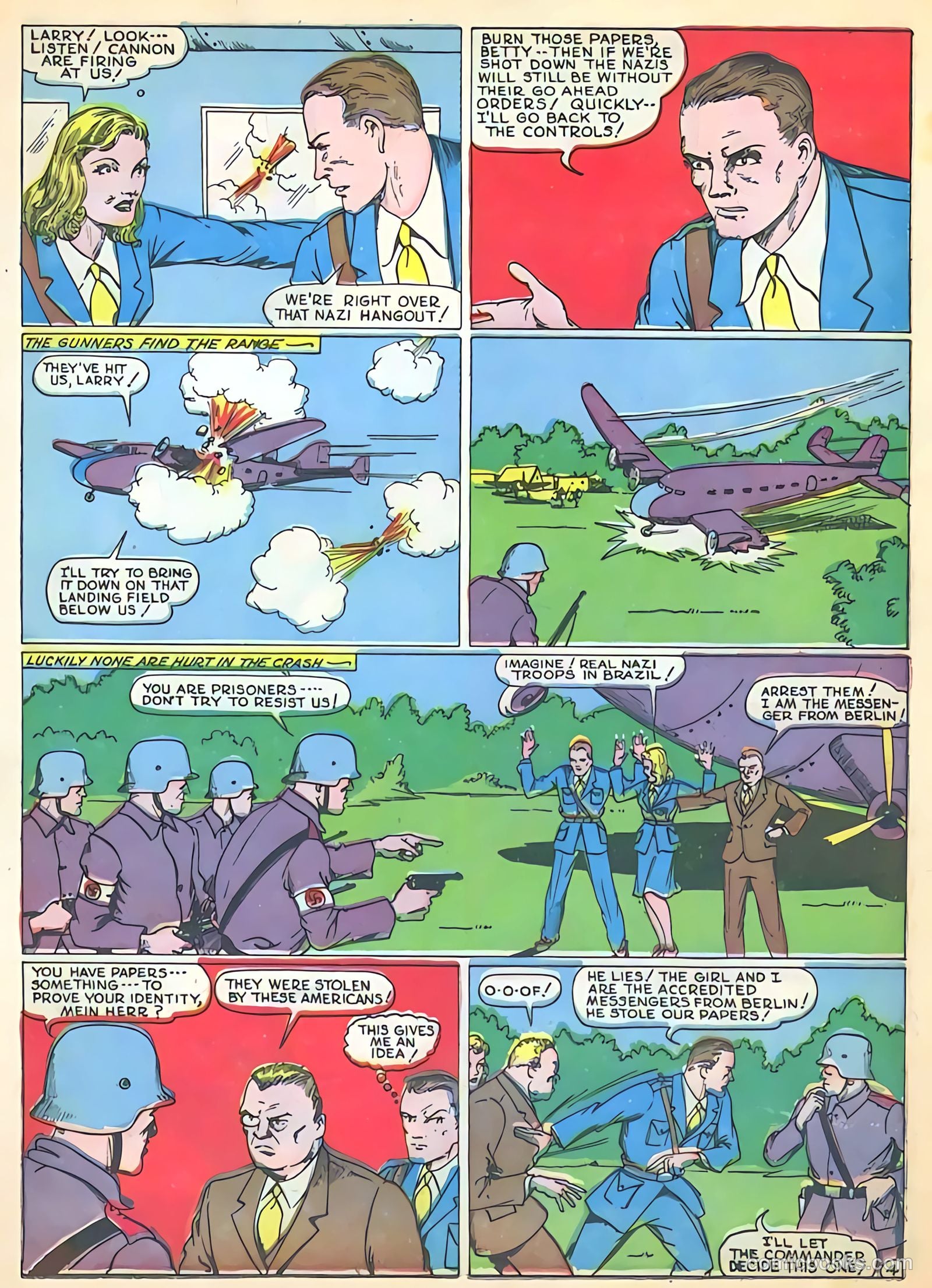 Exciting Comics #10 (1940) — page 21 of 68