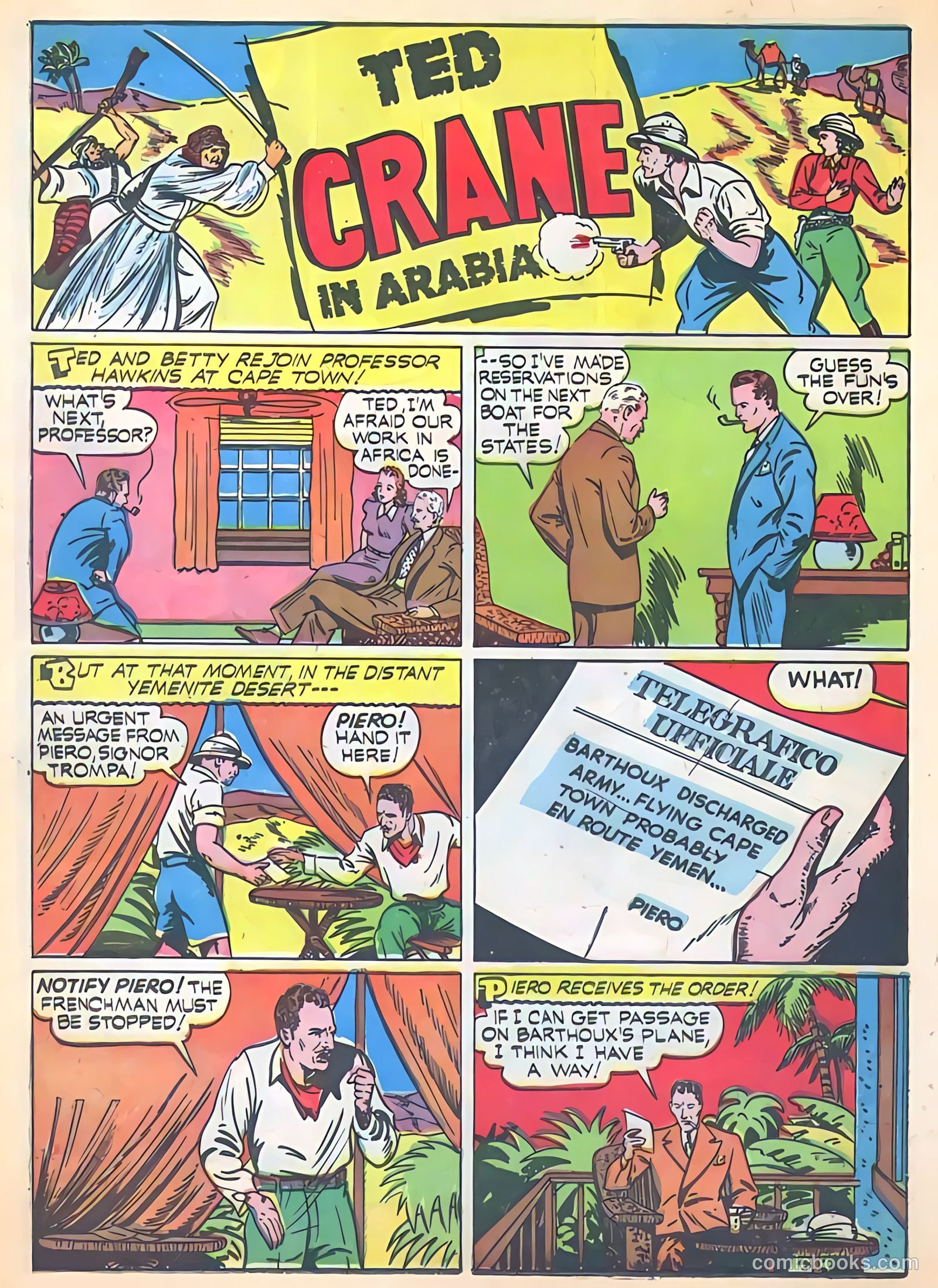 Exciting Comics #10 (1940) — page 24 of 68