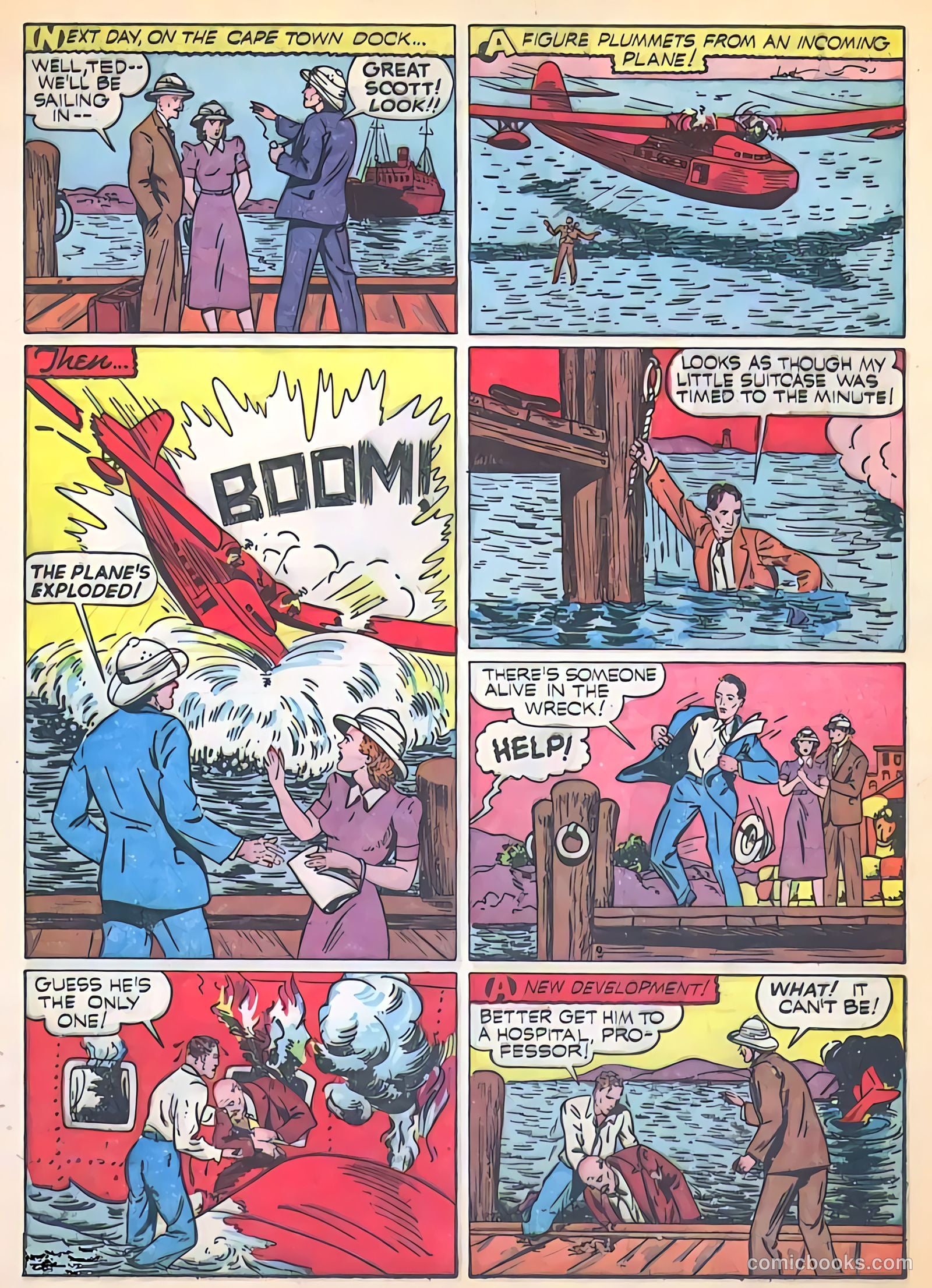 Exciting Comics #10 (1940) — page 25 of 68