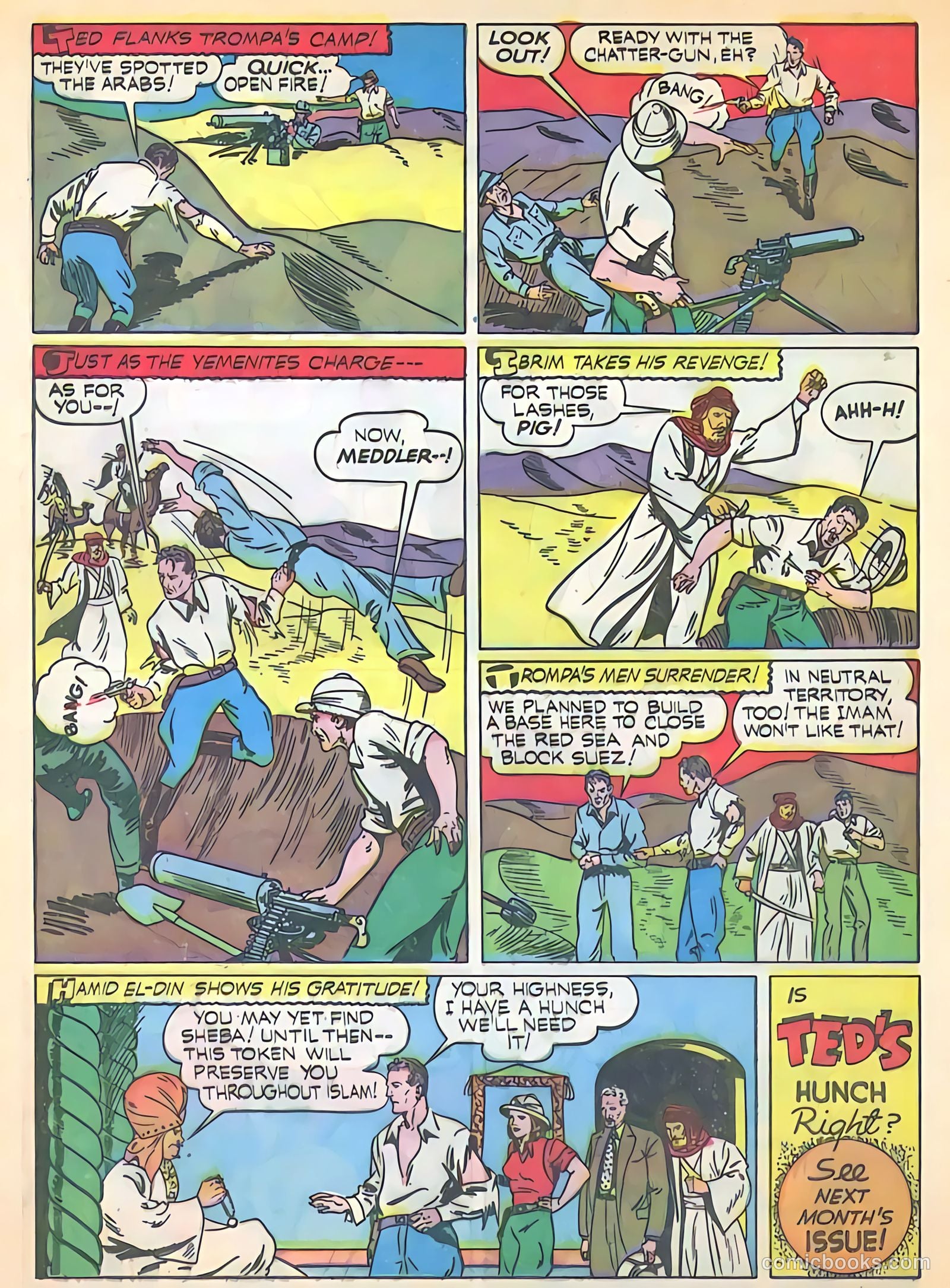 Exciting Comics #10 (1940) — page 30 of 68