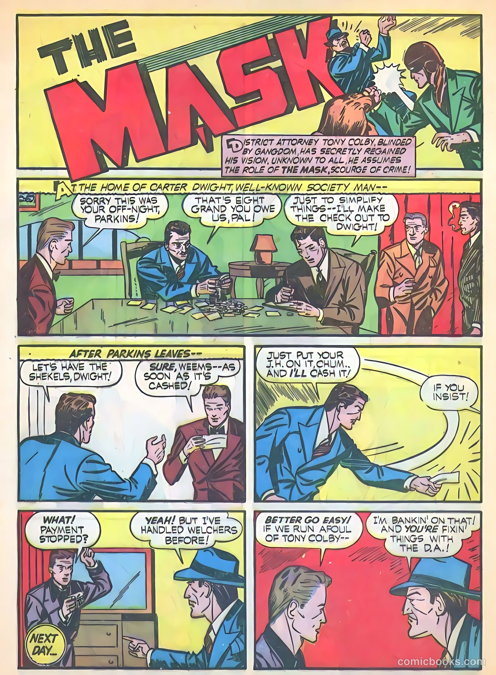 Exciting Comics #10 (1940) — page 31 of 68