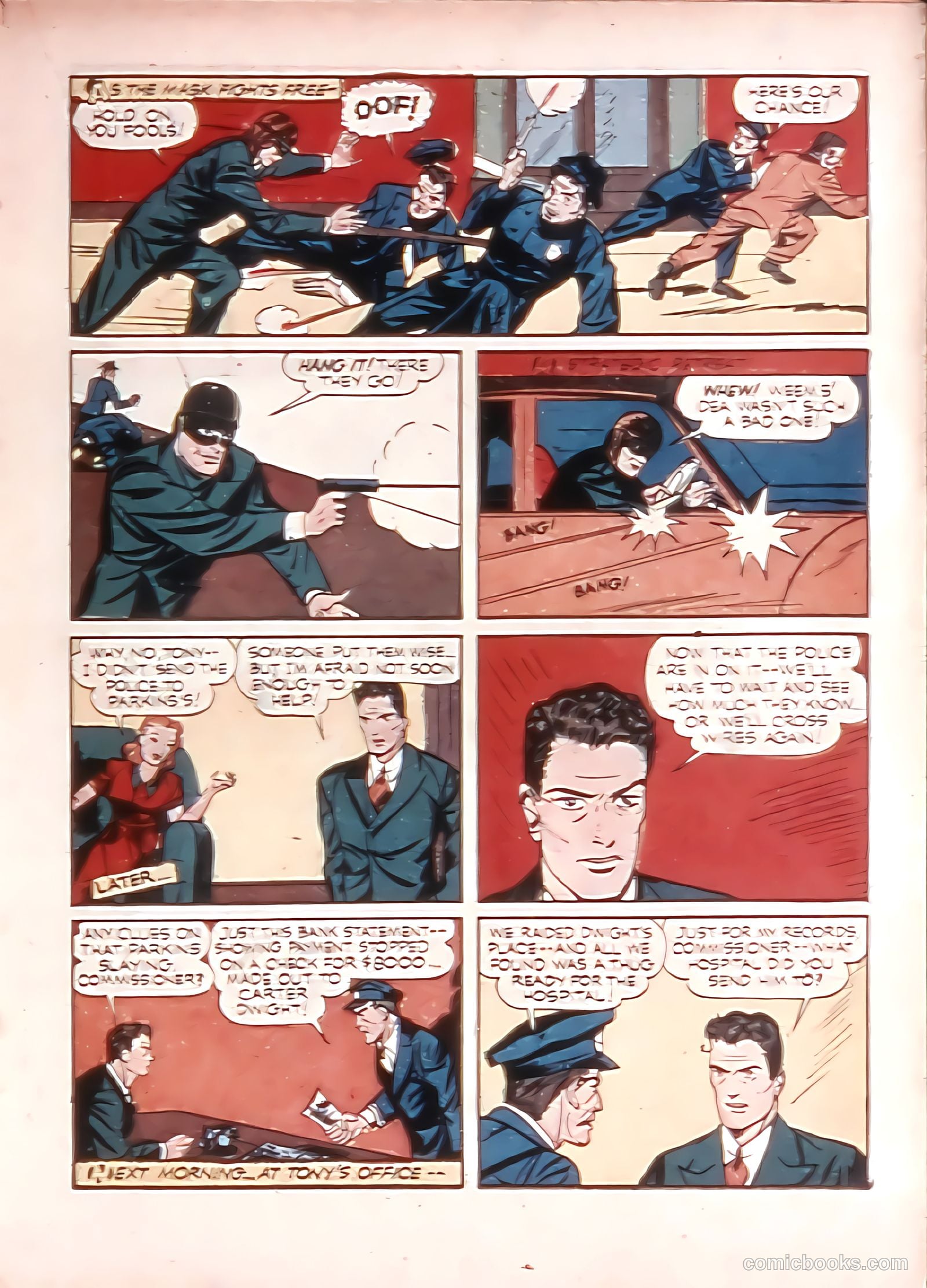 Exciting Comics #10 (1940) — page 35 of 68