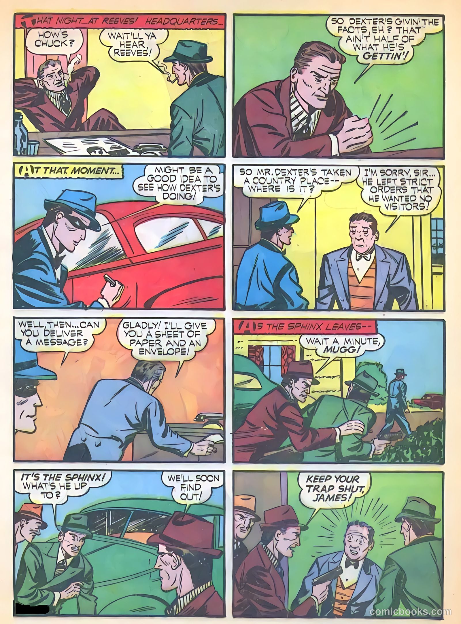 Exciting Comics #10 (1940) — page 39 of 68