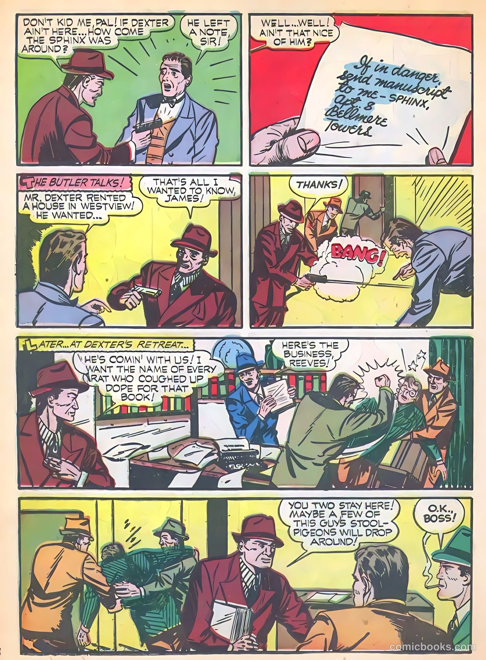 Exciting Comics #10 (1940) — page 40 of 68