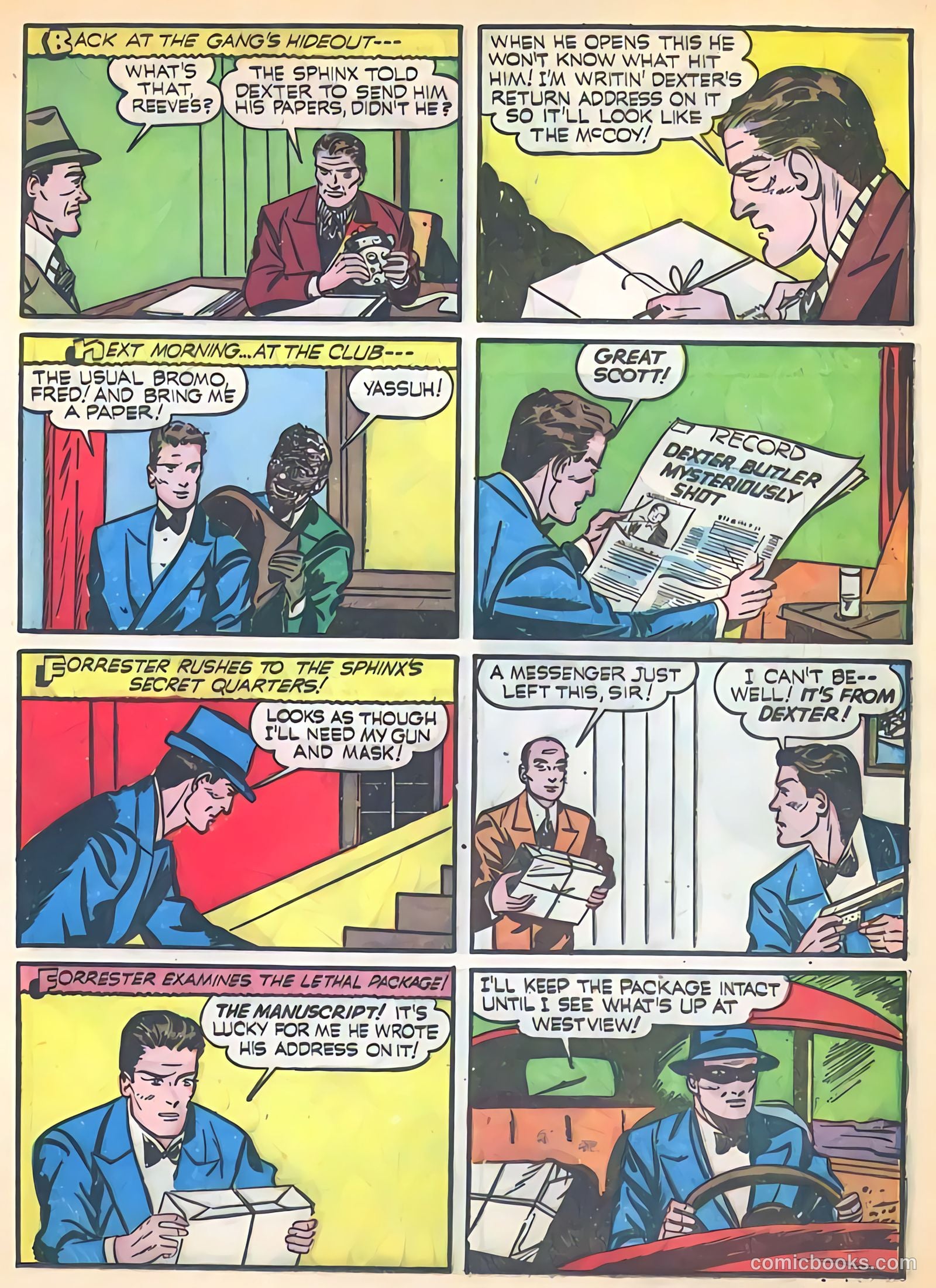 Exciting Comics #10 (1940) — page 41 of 68