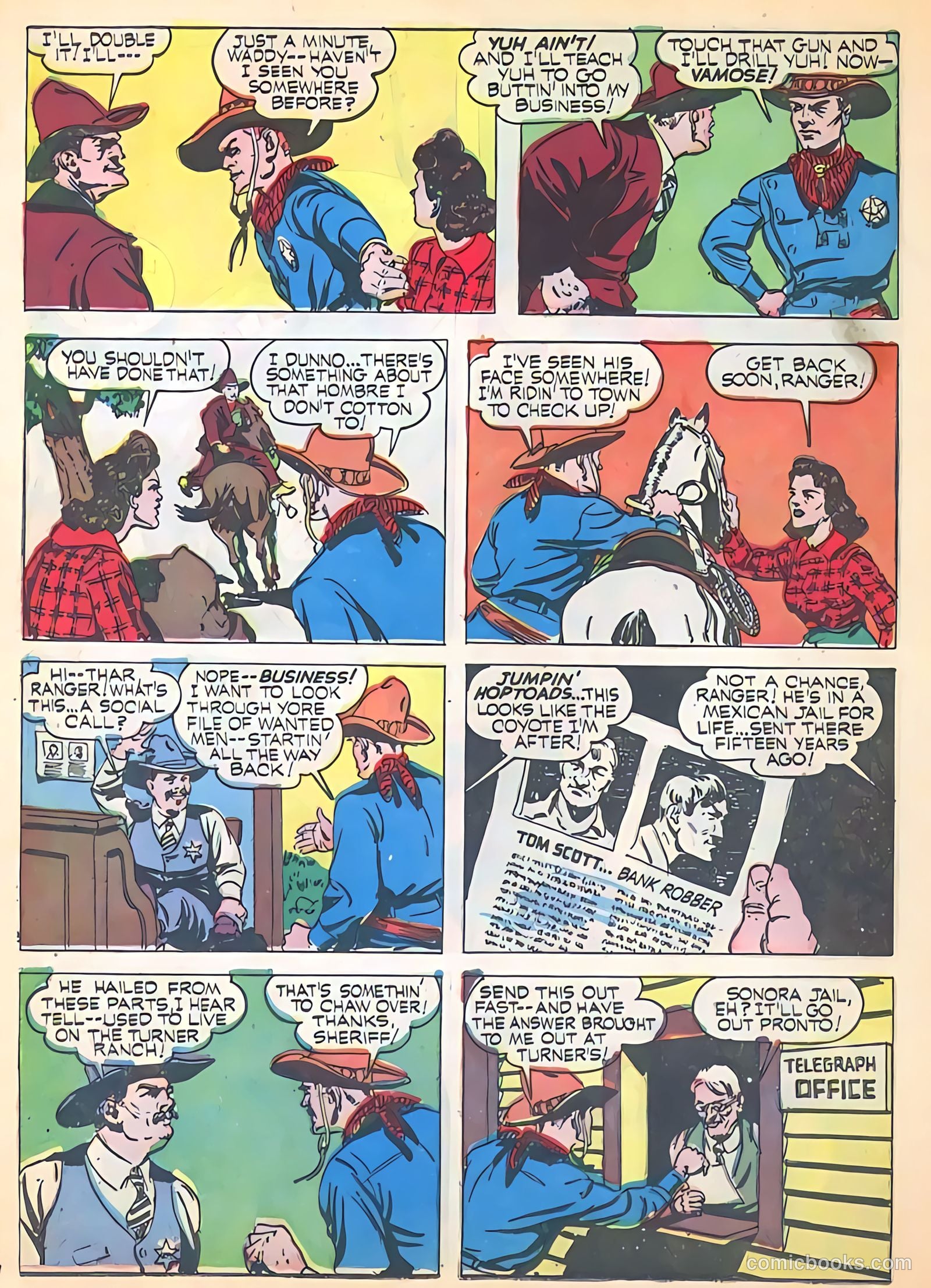 Exciting Comics #10 (1940) — page 48 of 68