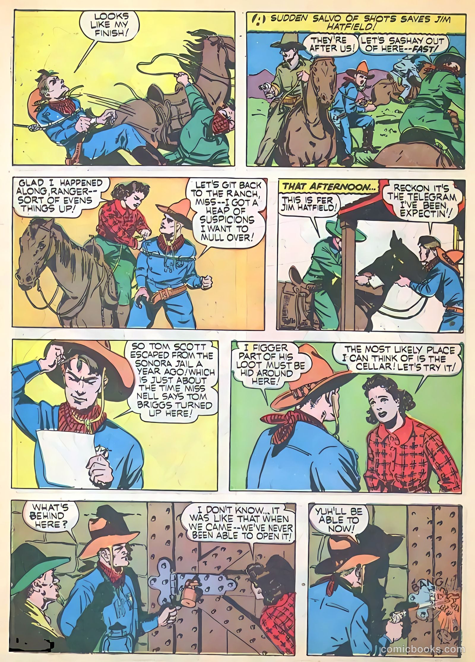 Exciting Comics #10 (1940) — page 50 of 68