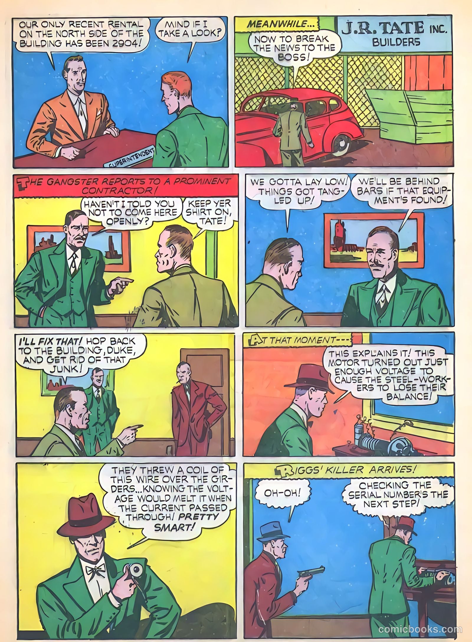 Exciting Comics #10 (1940) — page 57 of 68
