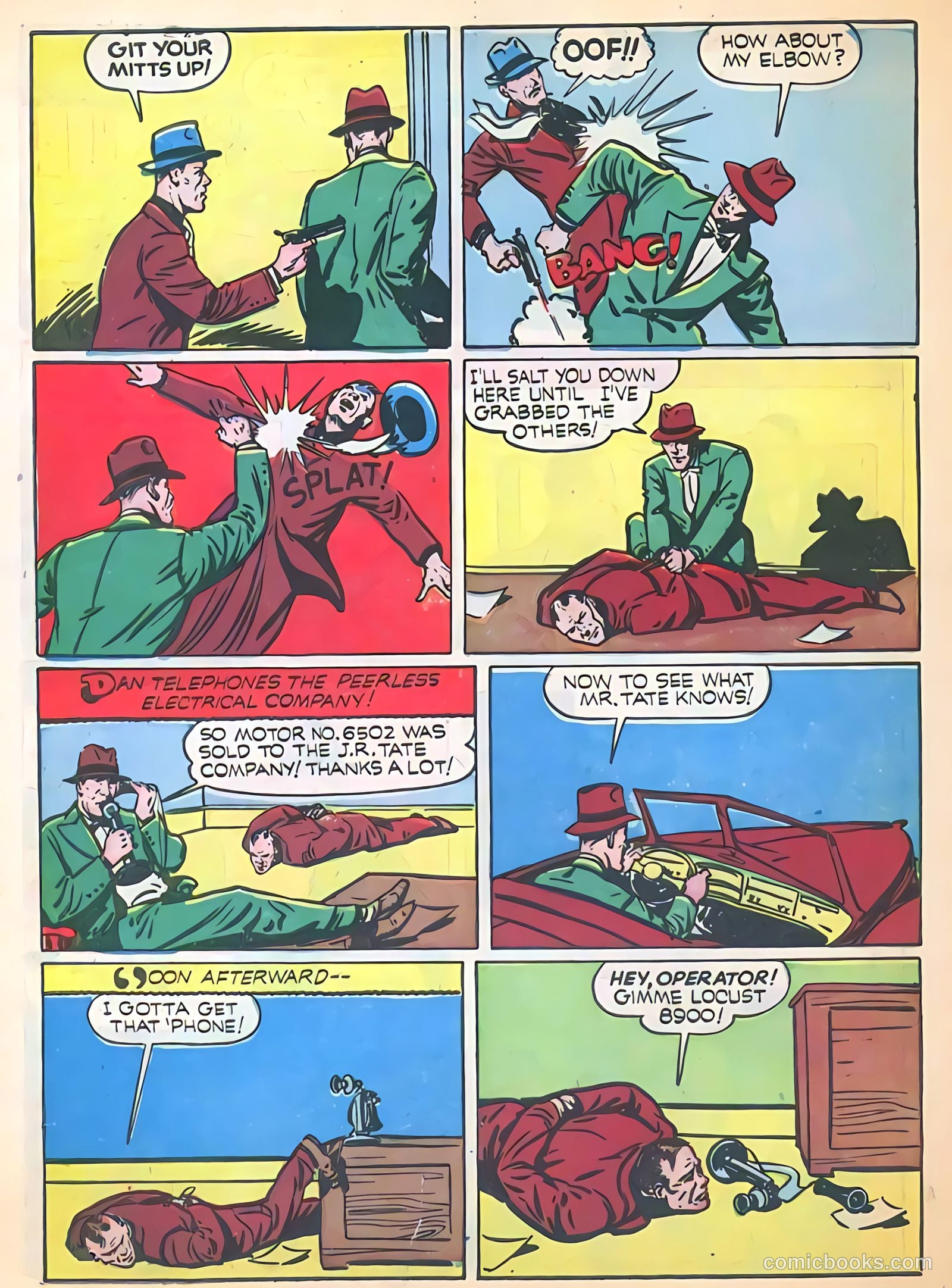 Exciting Comics #10 (1940) — page 58 of 68