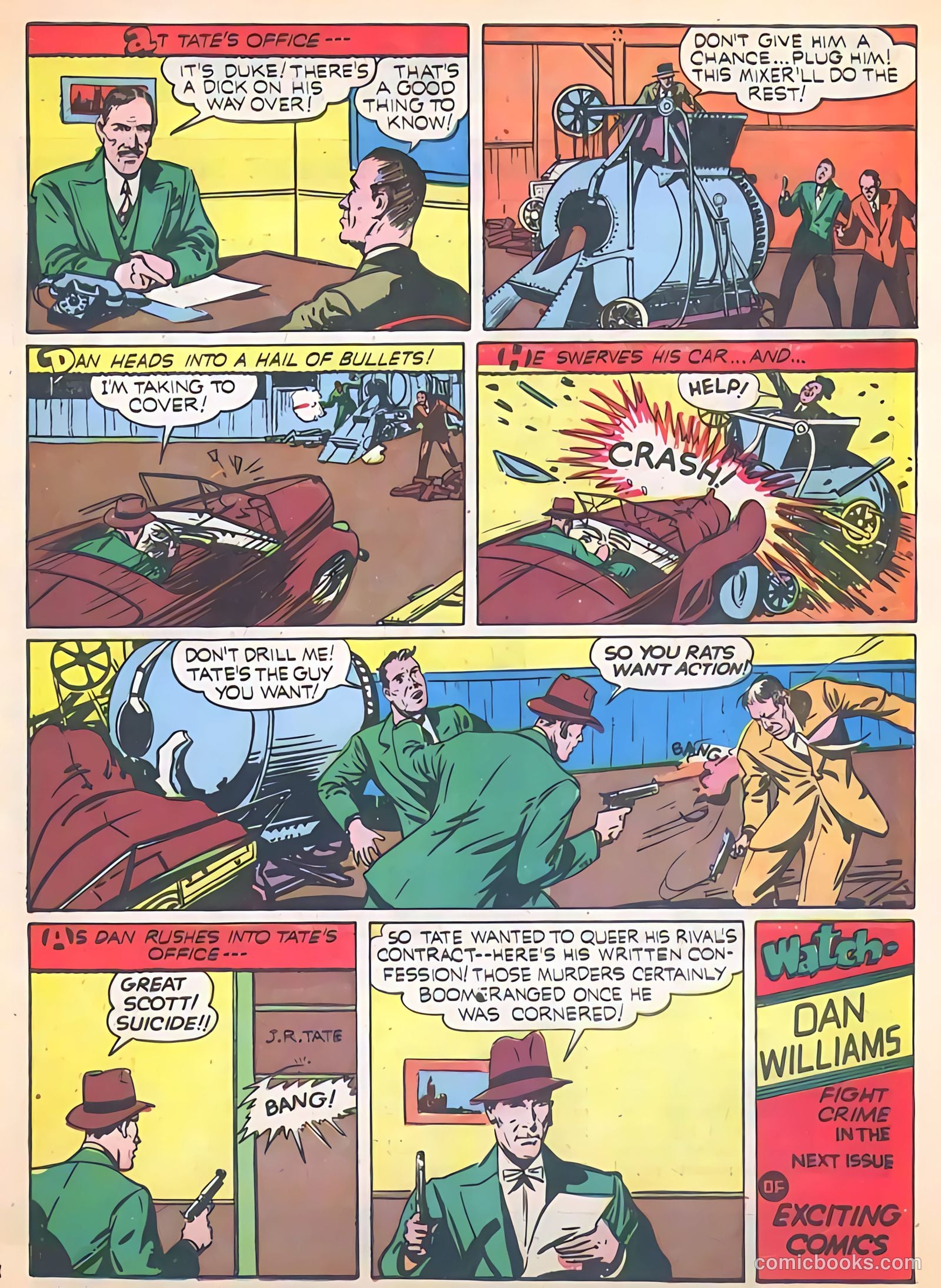 Exciting Comics #10 (1940) — page 59 of 68