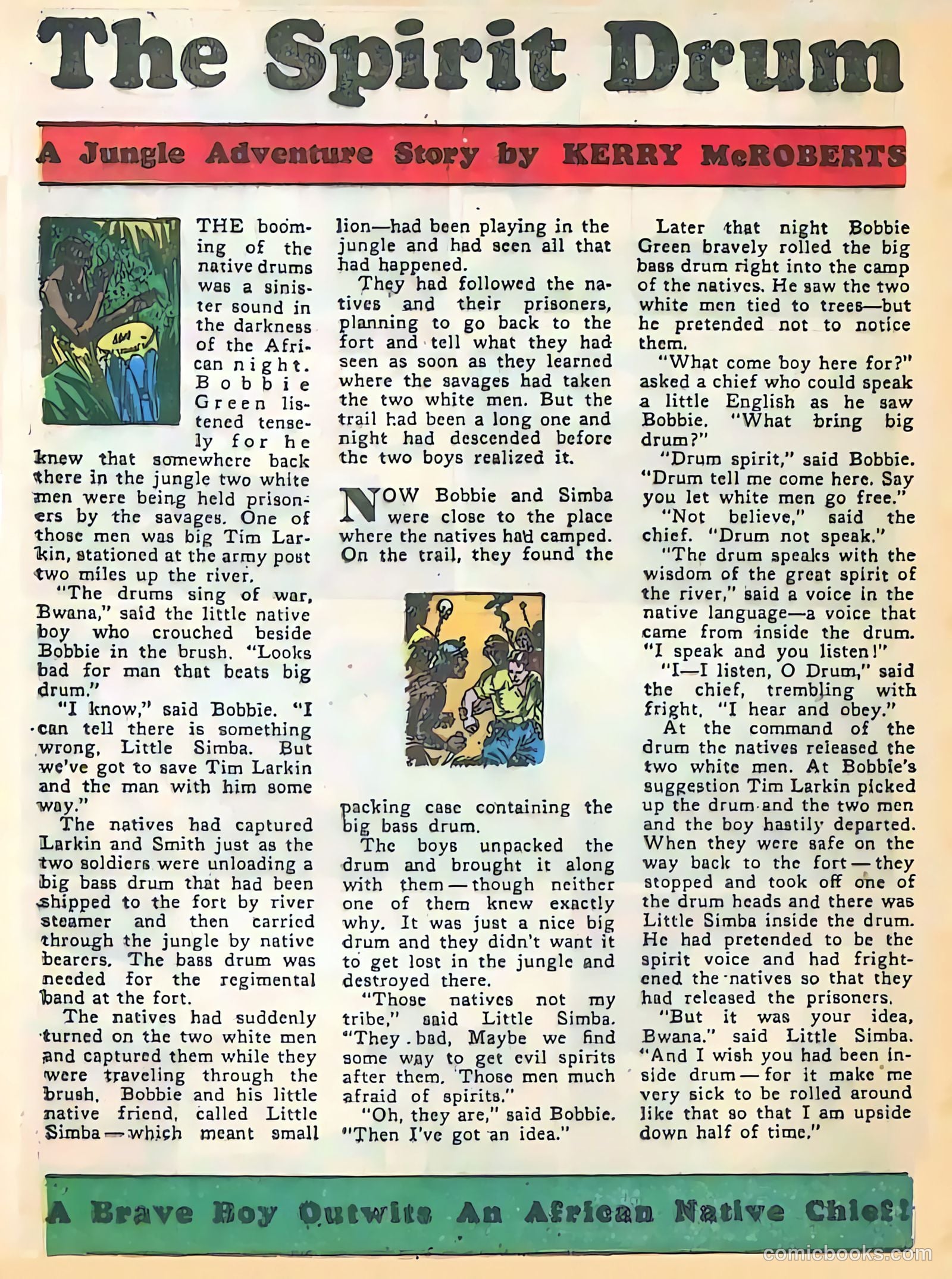 Exciting Comics #10 (1940) — page 60 of 68