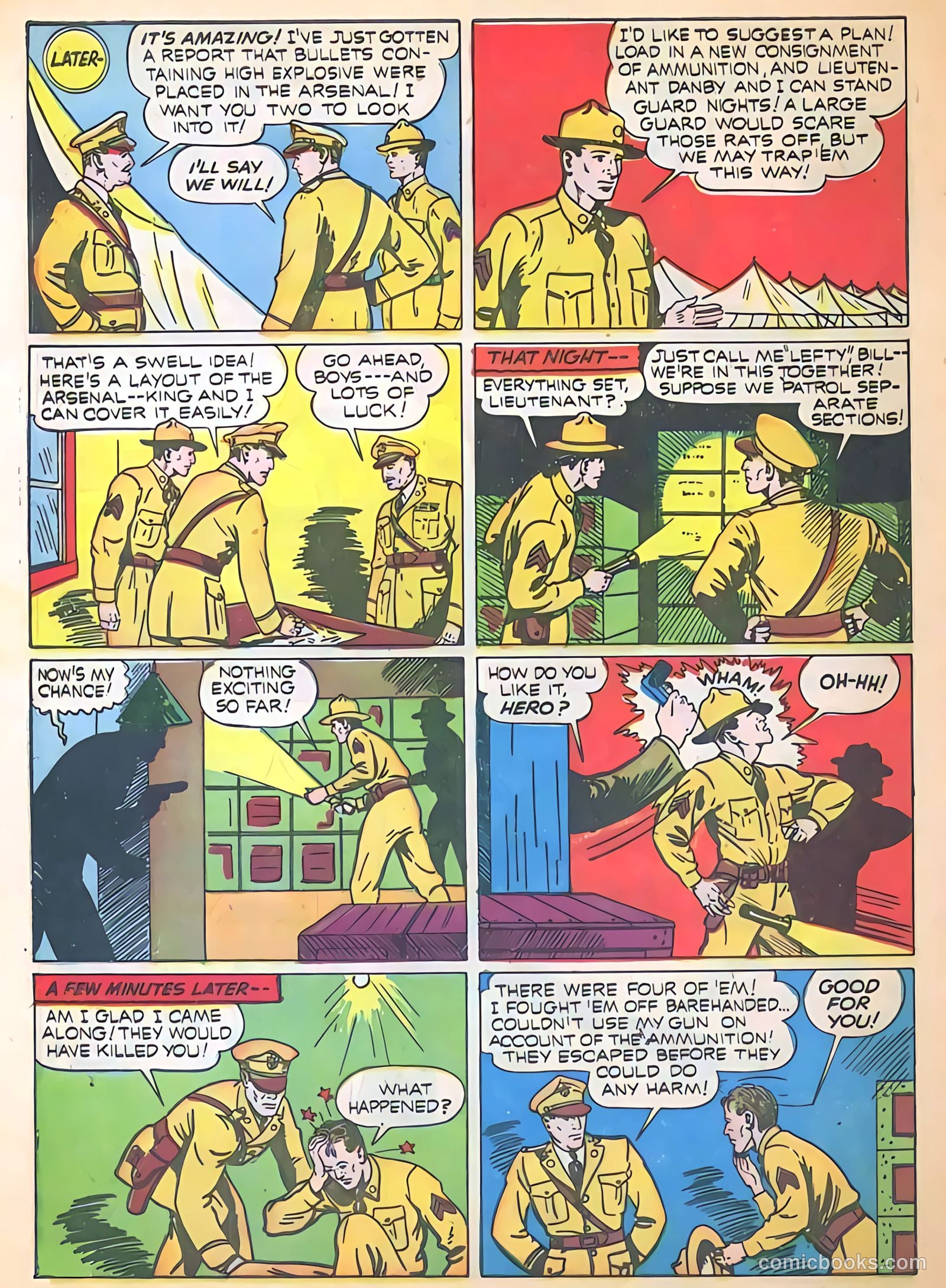 Exciting Comics #10 (1940) — page 64 of 68