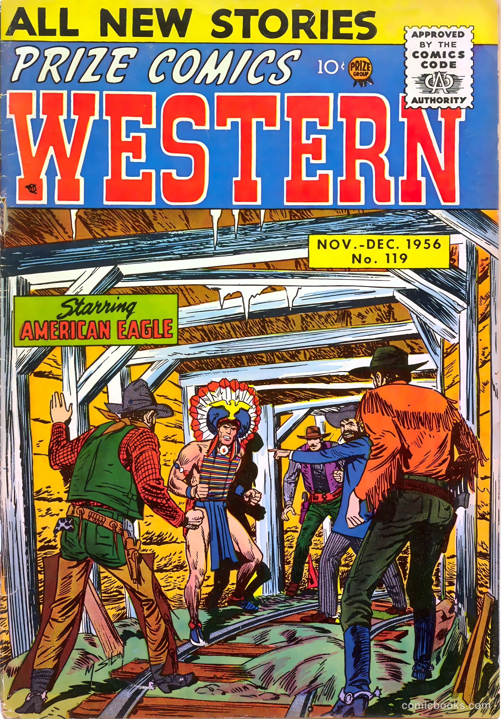 Prize Comics Western #119
