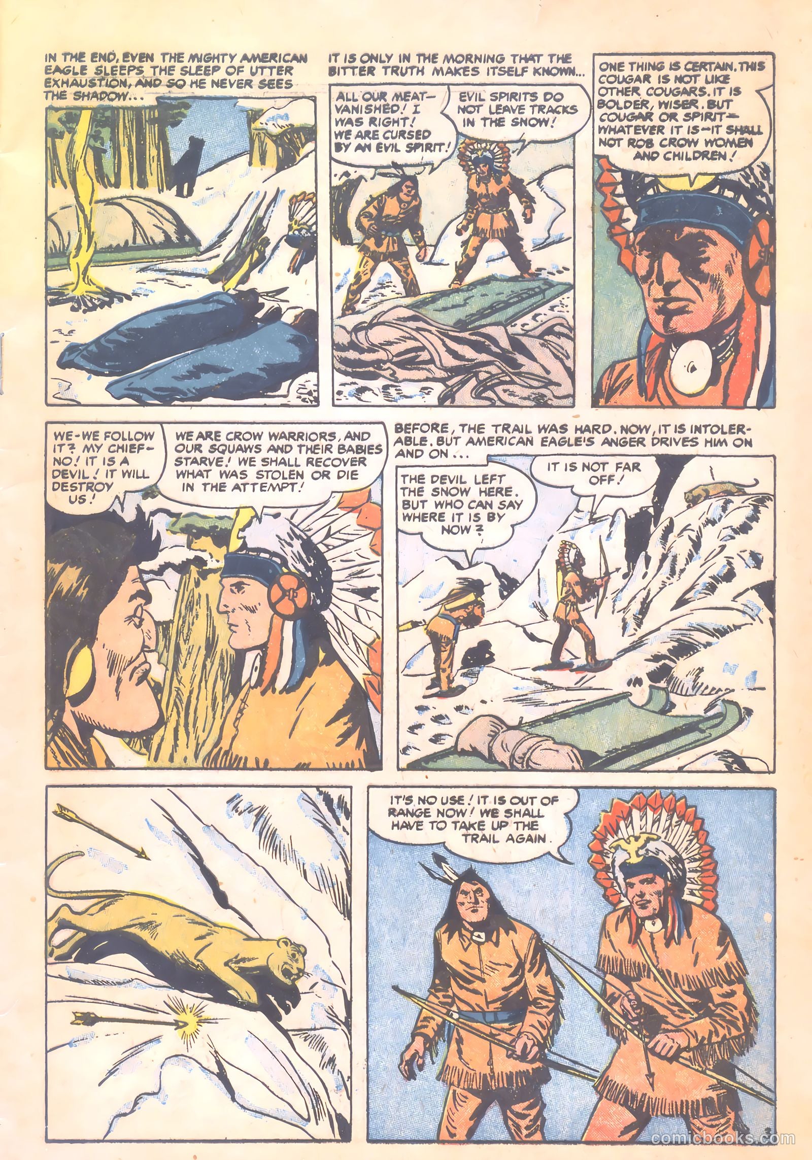 Prize Comics Western #119 (1950) — page 5 of 36