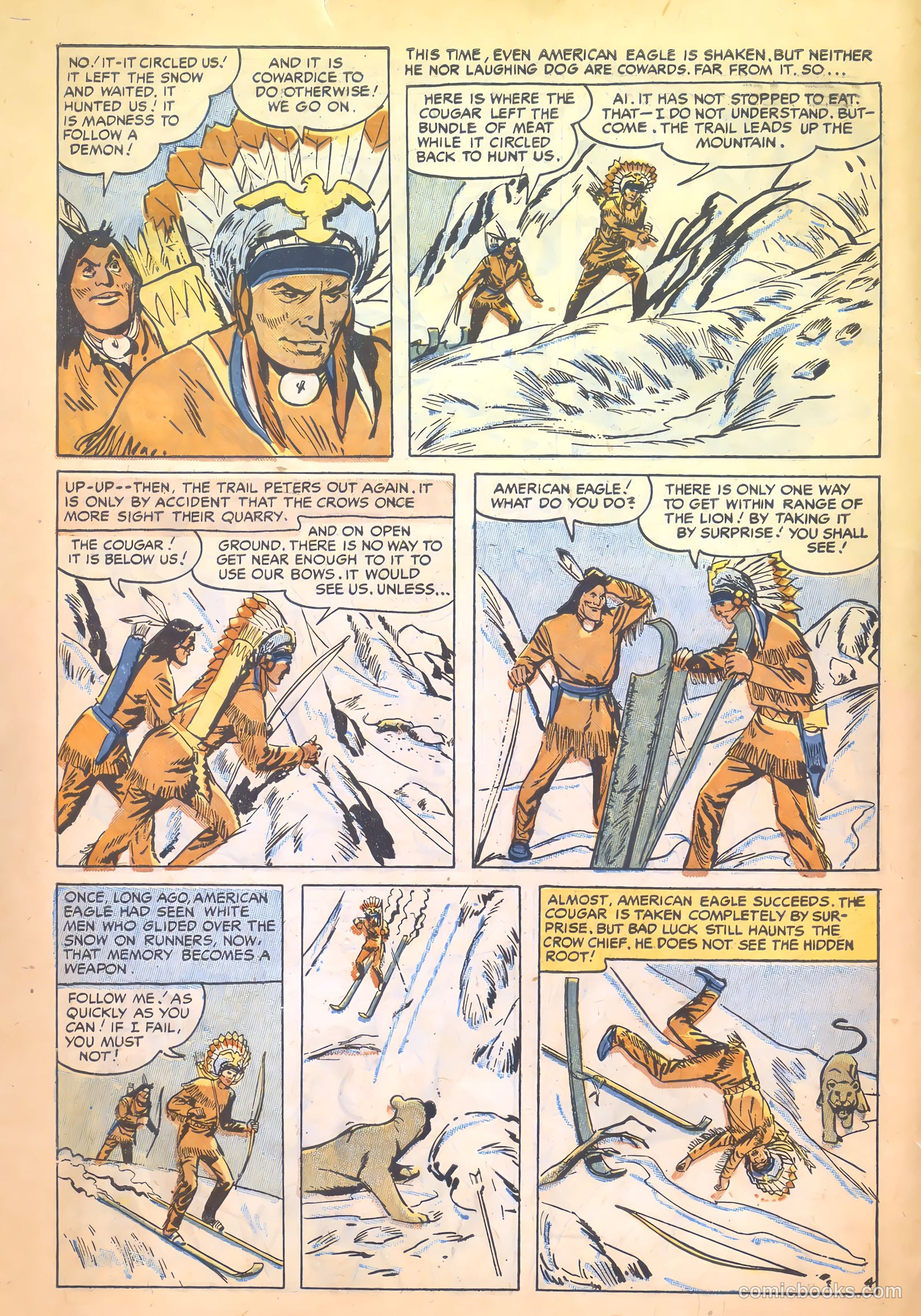 Prize Comics Western #119 (1950) — page 6 of 36