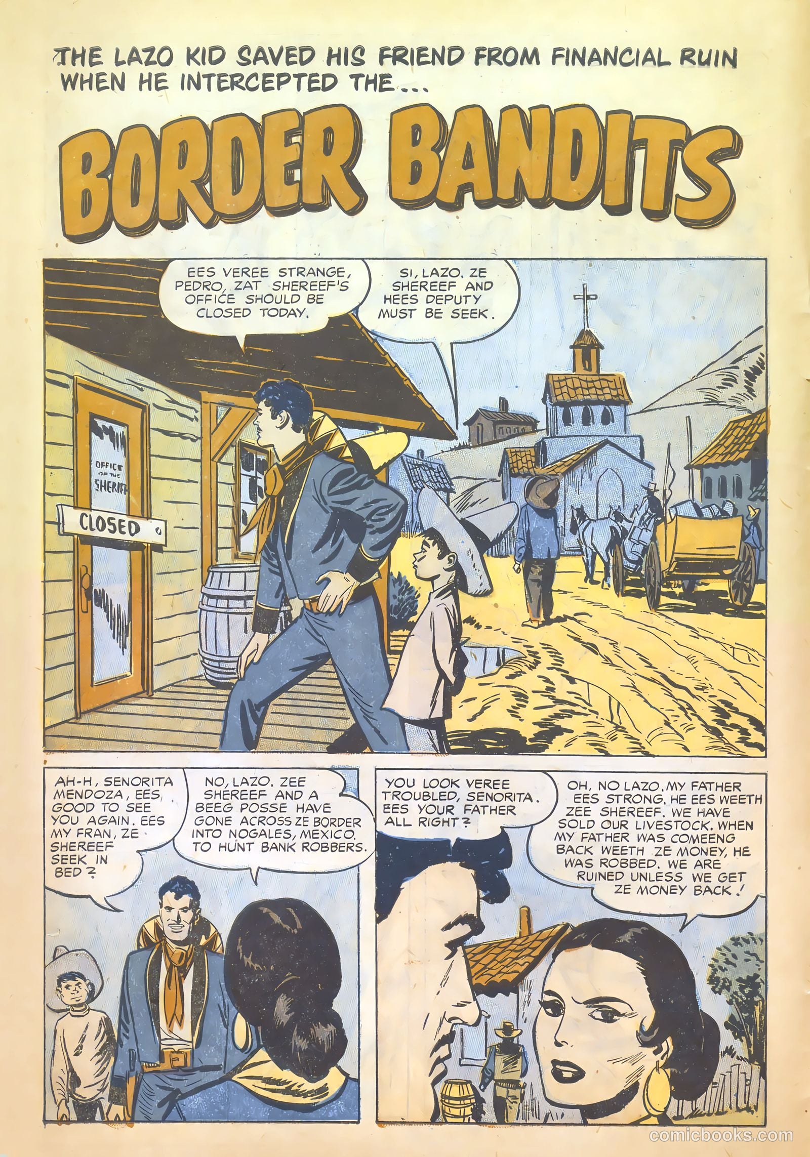 Prize Comics Western #119 (1950) — page 10 of 36