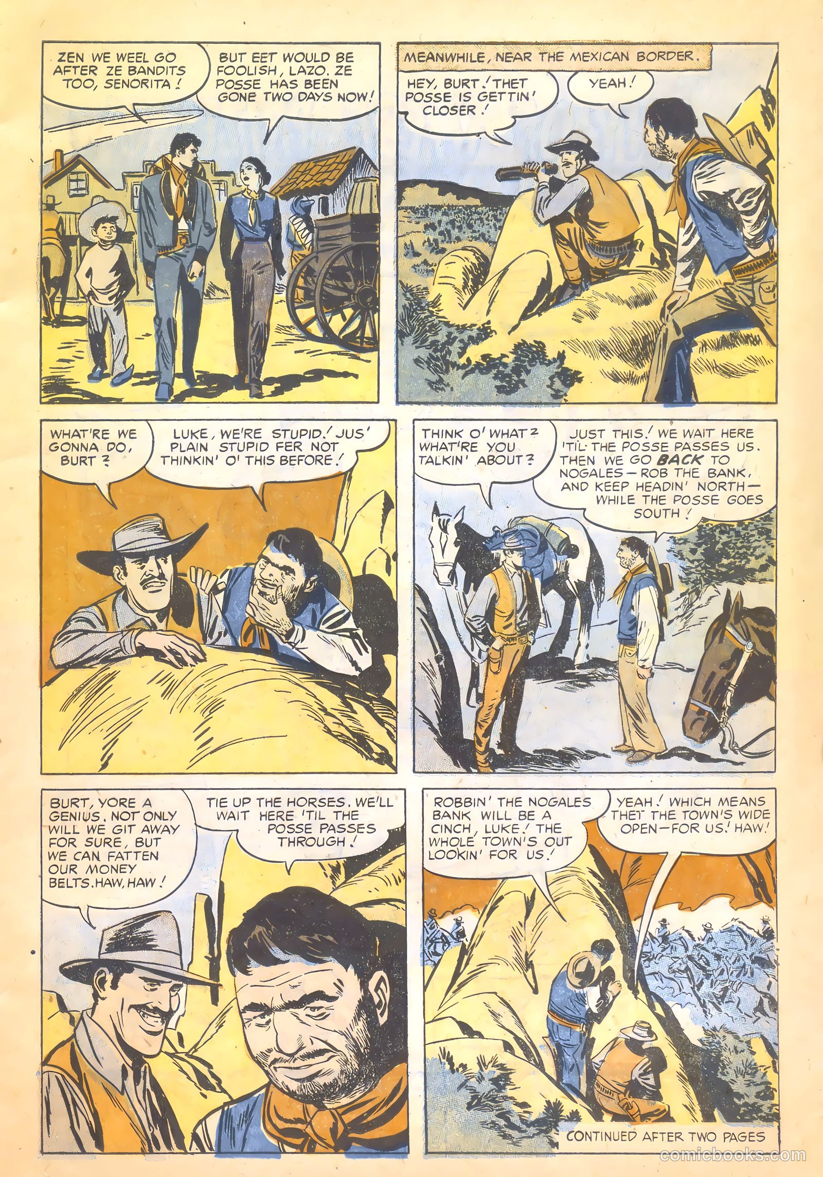 Prize Comics Western #119 (1950) — page 11 of 36