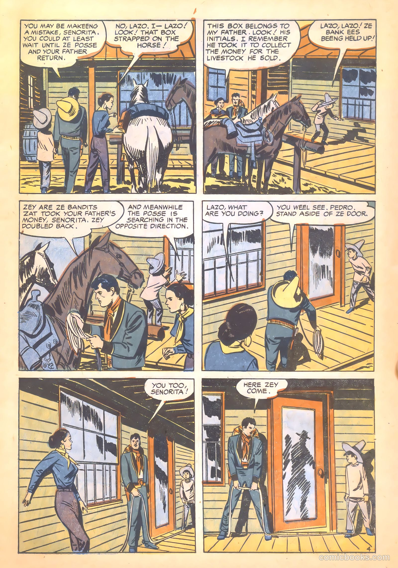 Prize Comics Western #119 (1950) — page 15 of 36