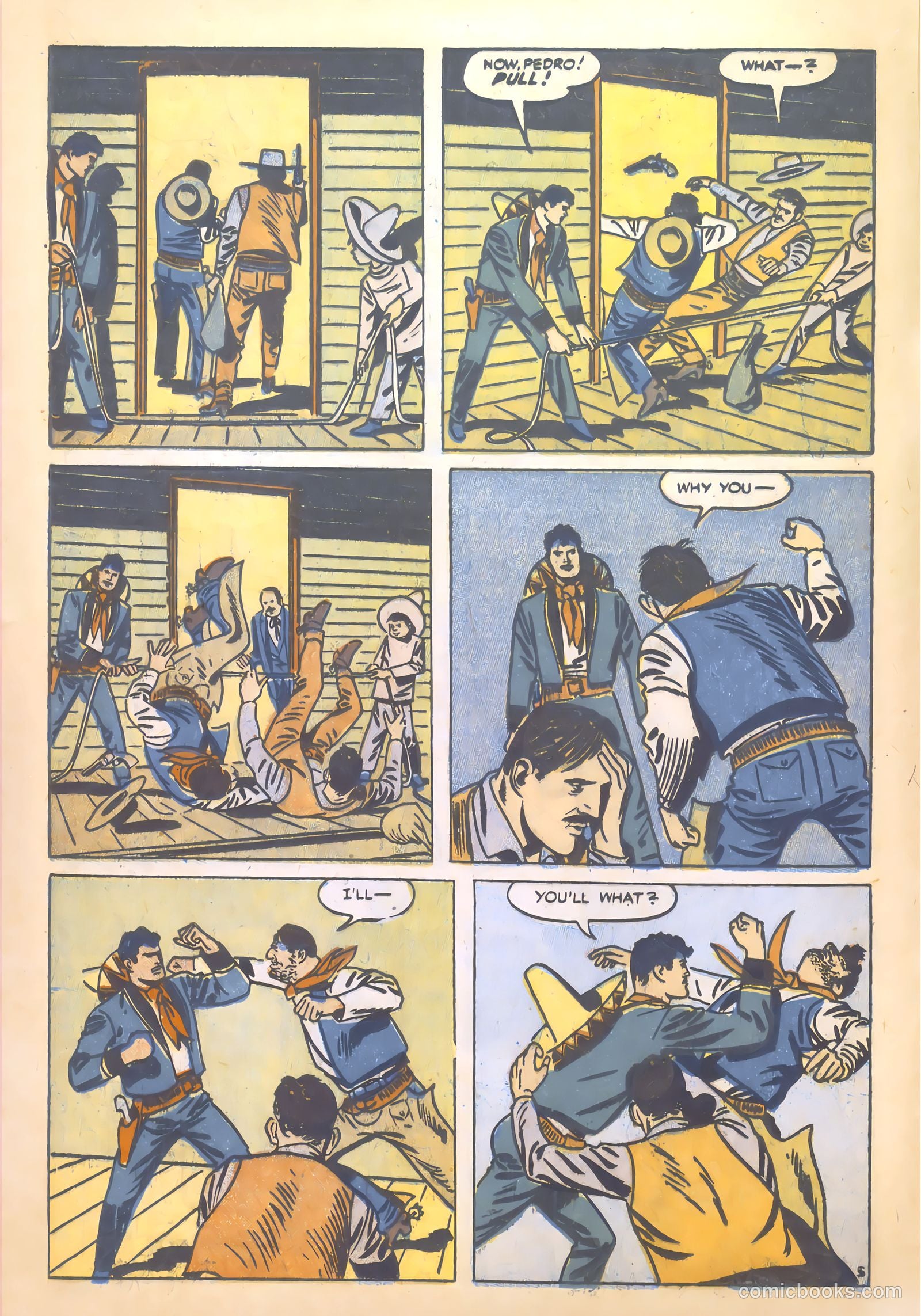 Prize Comics Western #119 (1950) — page 16 of 36