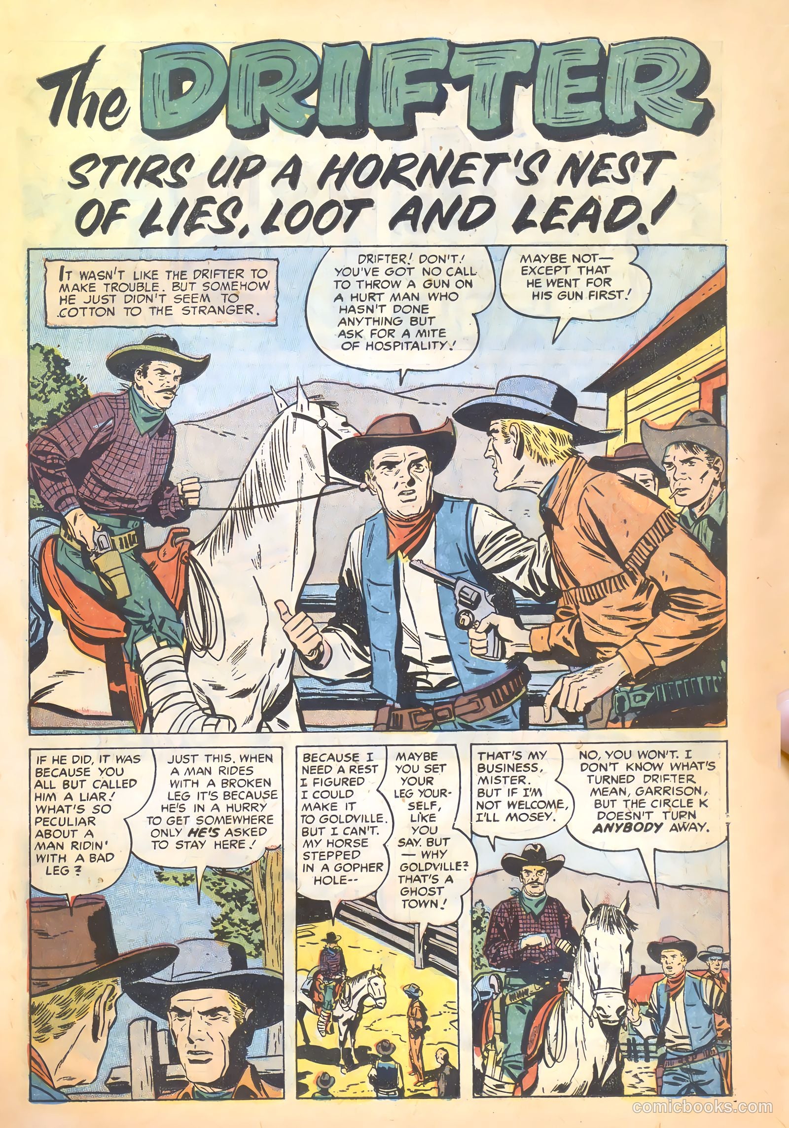 Prize Comics Western #119 (1950) — page 19 of 36