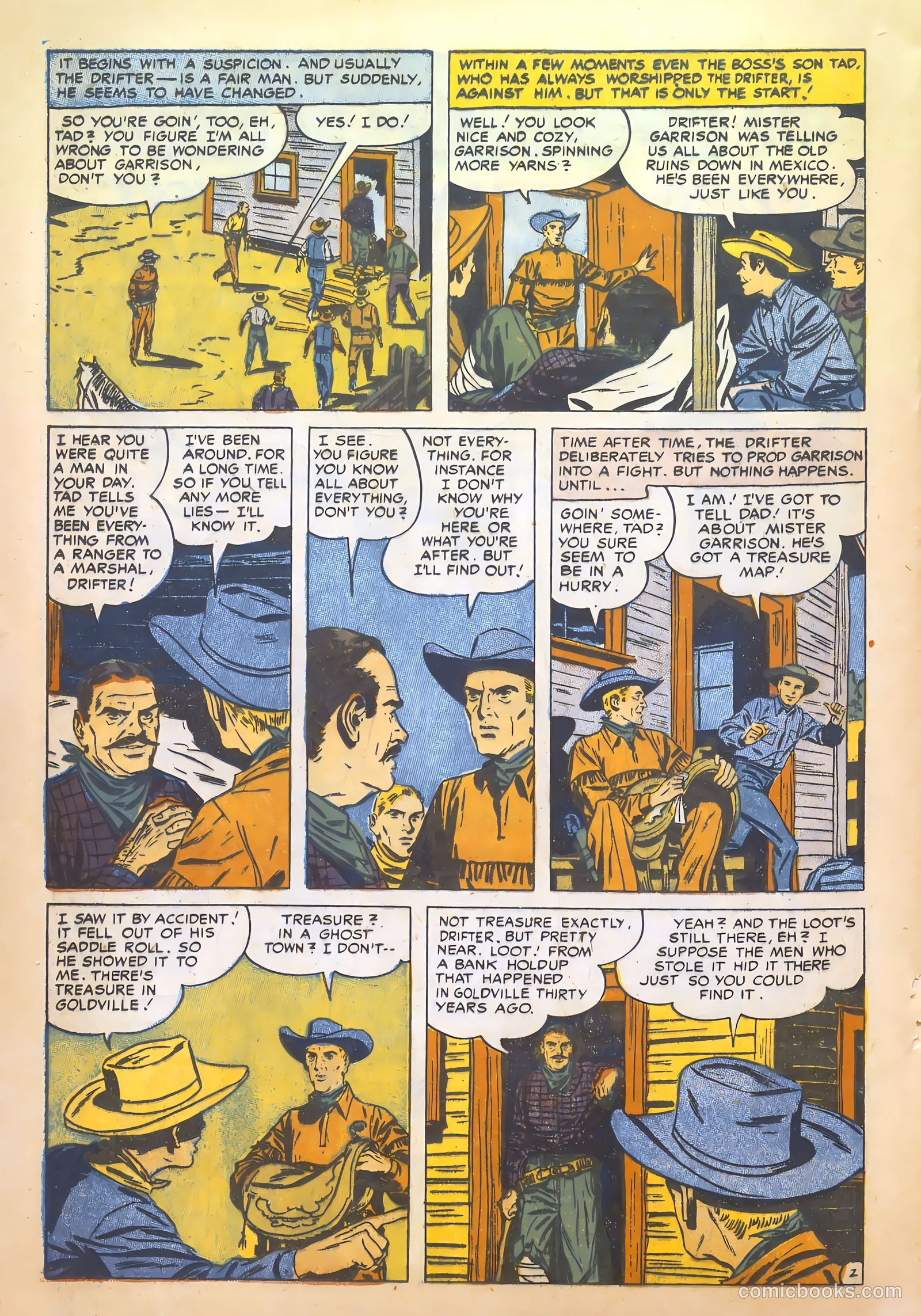 Prize Comics Western #119 (1950) — page 20 of 36