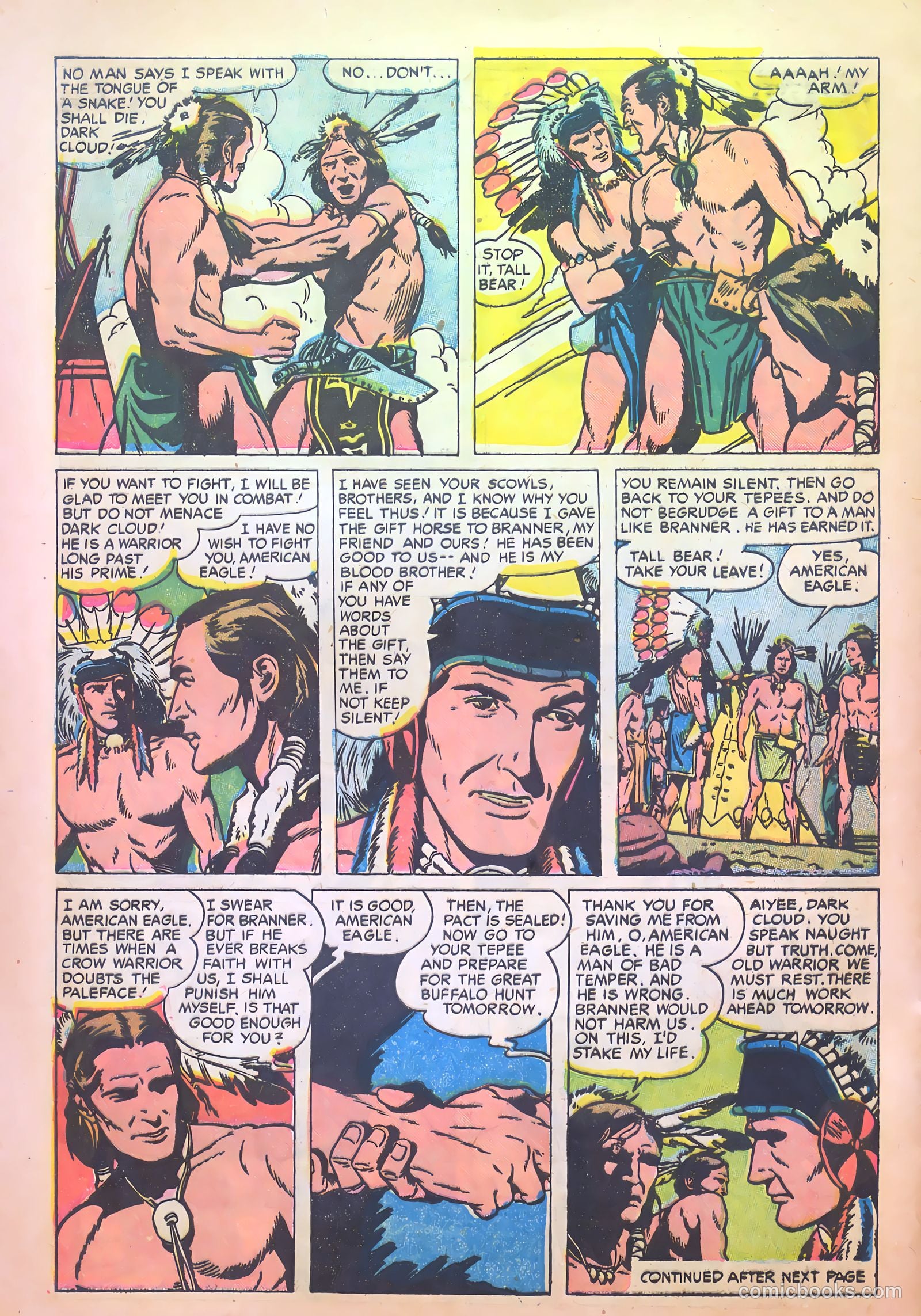 Prize Comics Western #119 (1950) — page 28 of 36