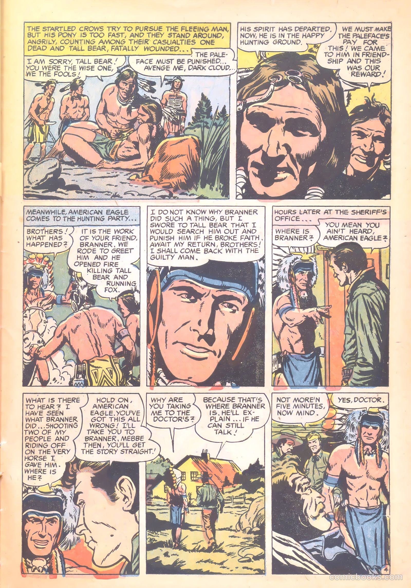 Prize Comics Western #119 (1950) — page 31 of 36