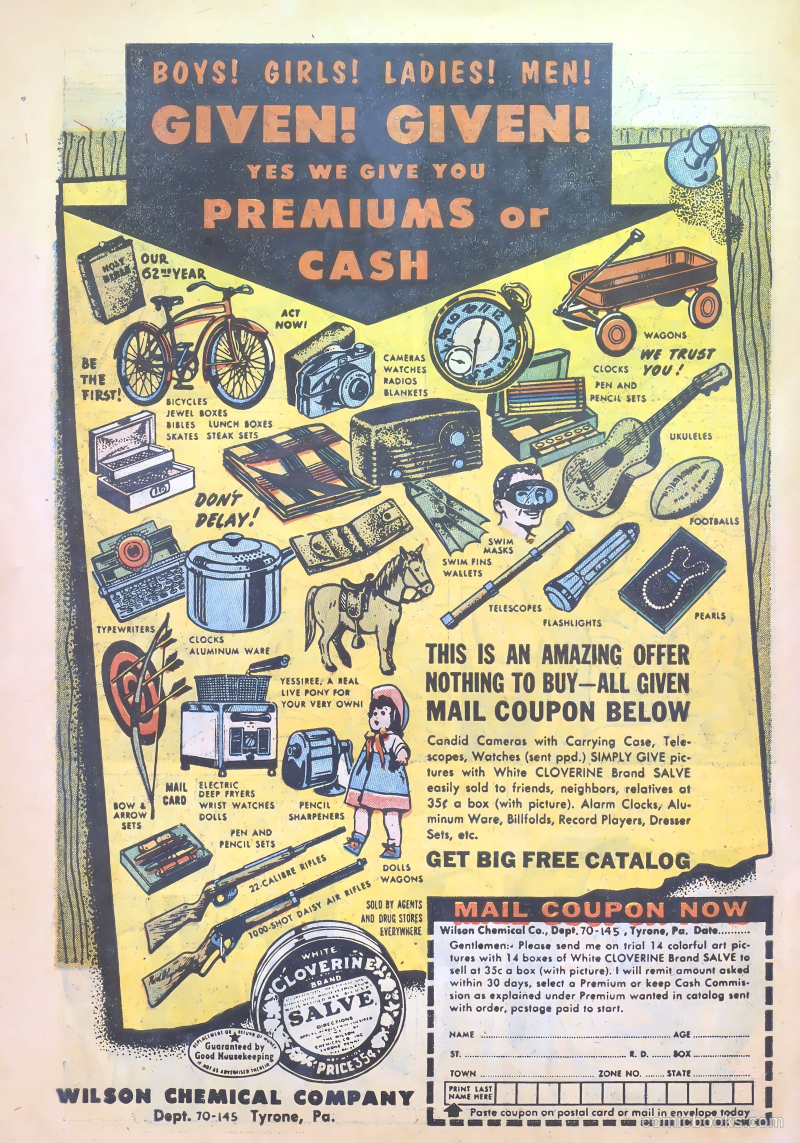 Prize Comics Western #119 (1950) — page 34 of 36