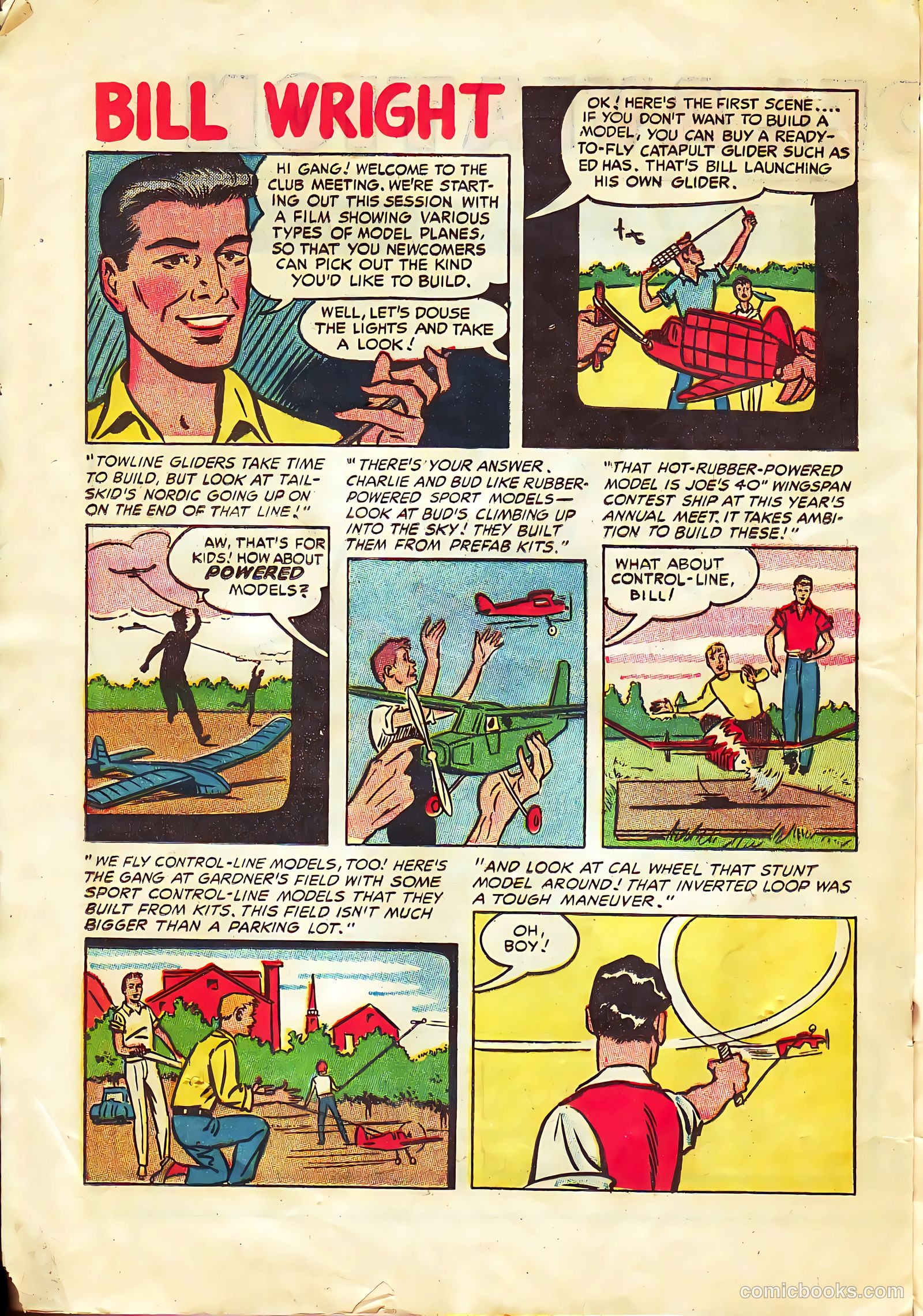 Flying Models v61 #3 (1954) — page 12 of 18